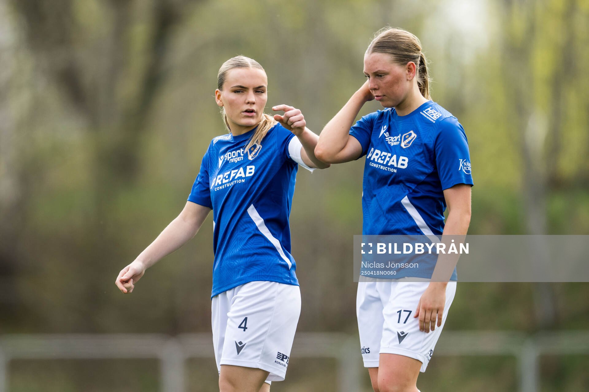 Halmstads Stina Theander och Ida Olsson