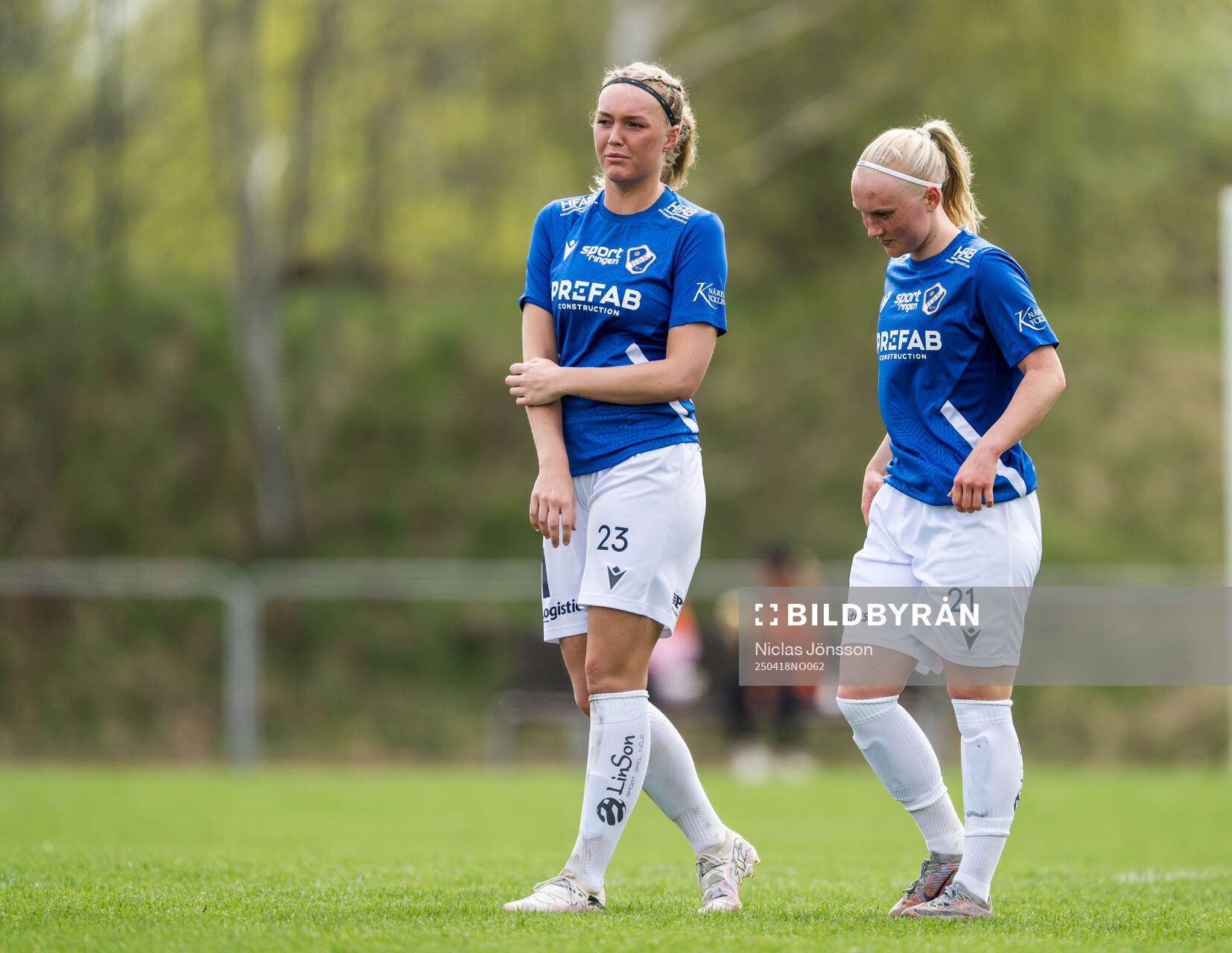 Halmstads Nora Hultgren och Lovisa Brogren