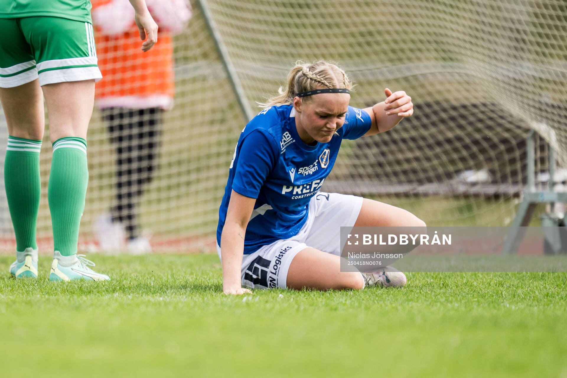 Halmstads Nora Hultgren deppar