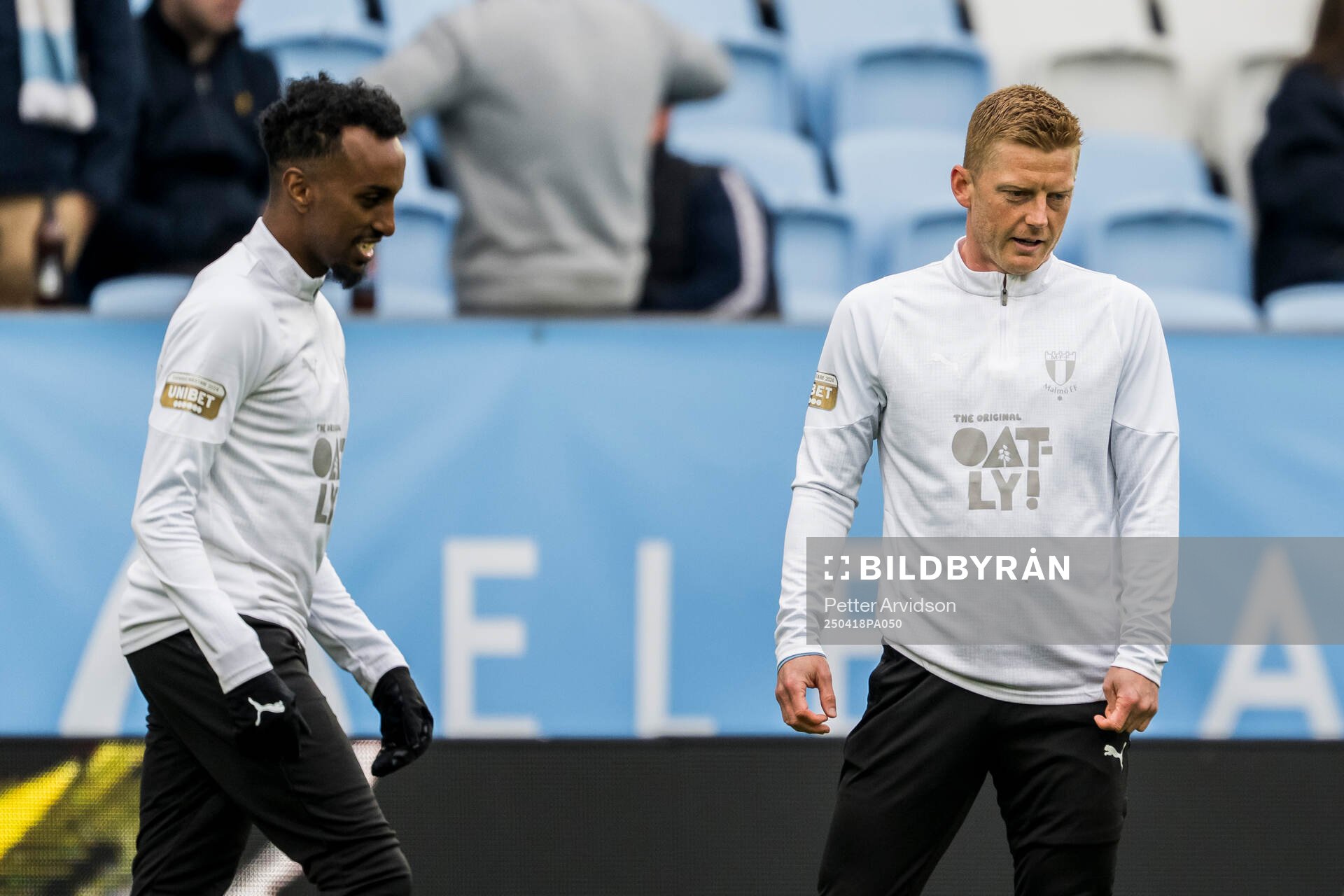 Malmö FFs Taha Ali och Anders Christiansen
