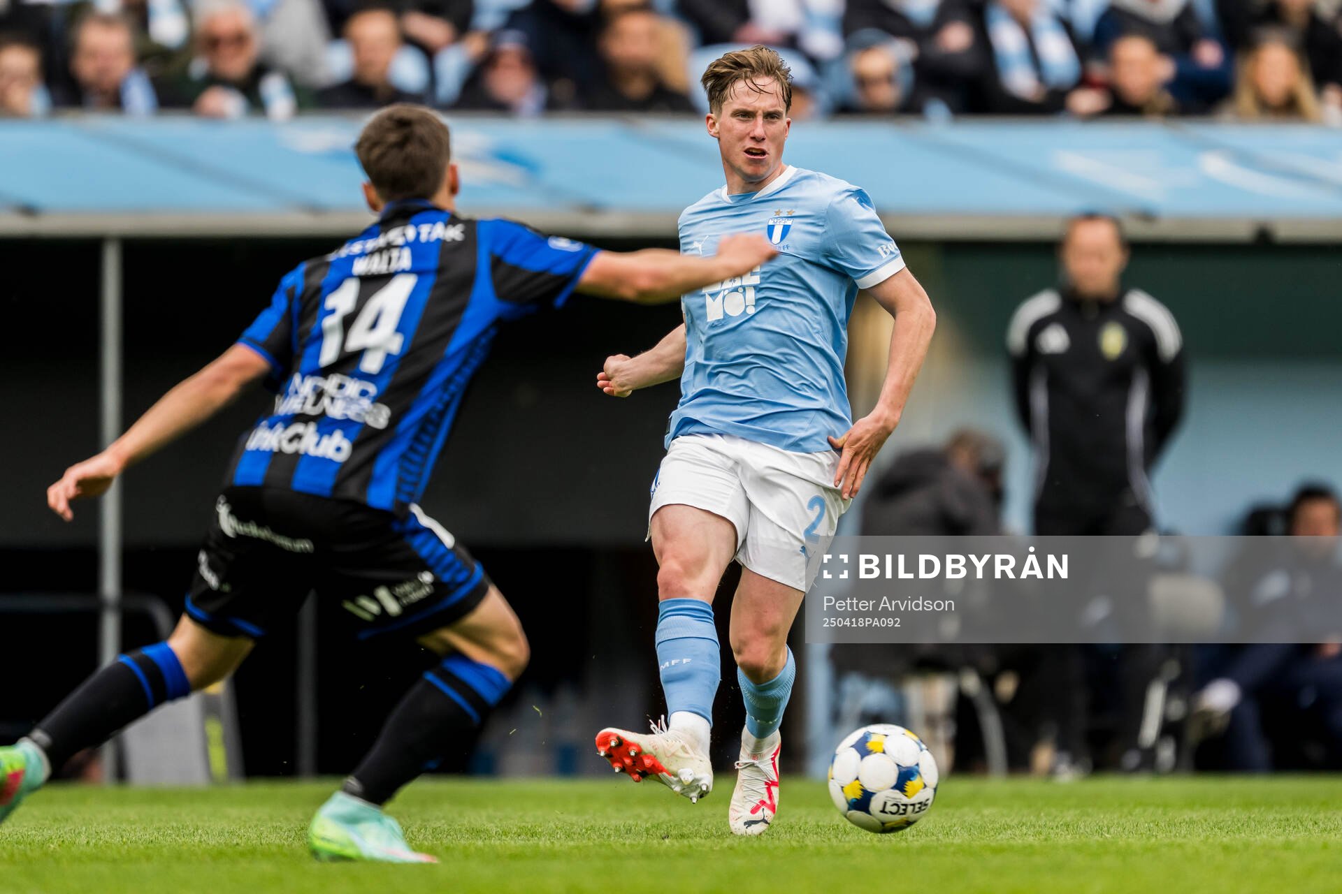 Malmö FFs Johan Karlsson