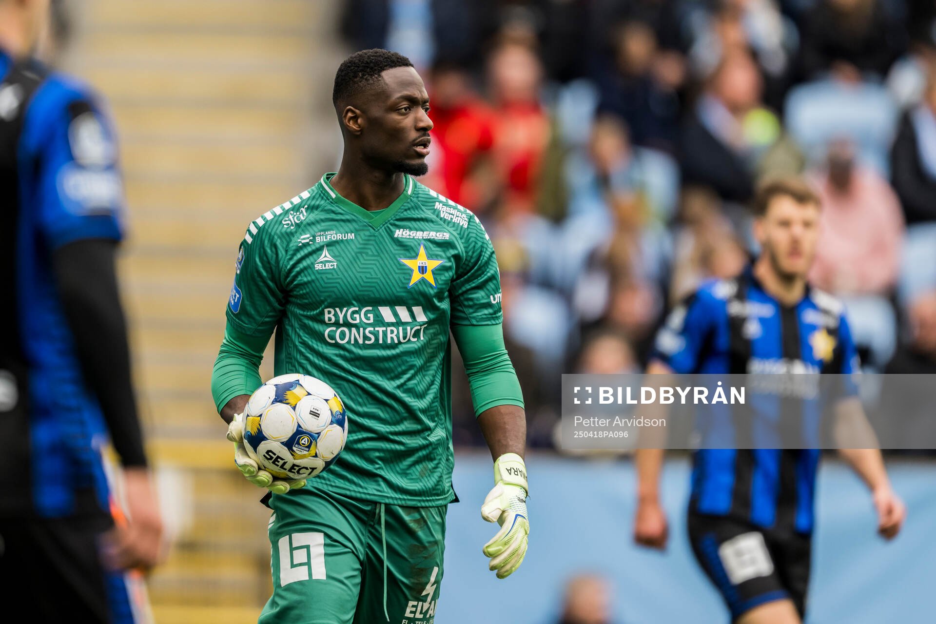Sirius målvakt Ismael Diawara