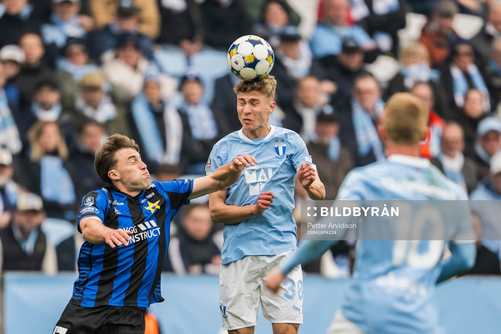 Sirius Bogdan Milovanov och Malmö FFs Hugo Bolin