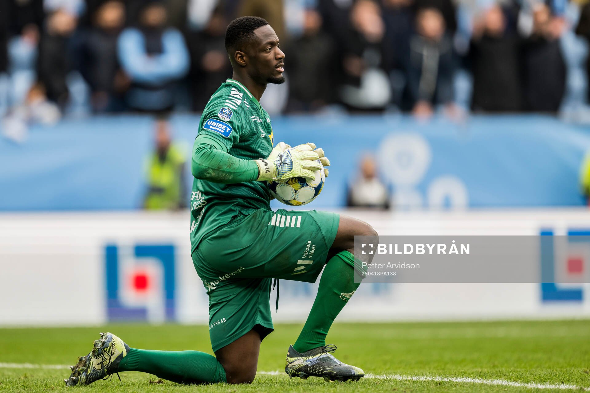 Sirius målvakt Ismael Diawara