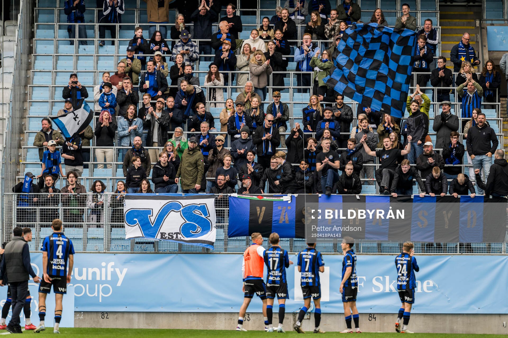 Sirius spelare tackar fansen