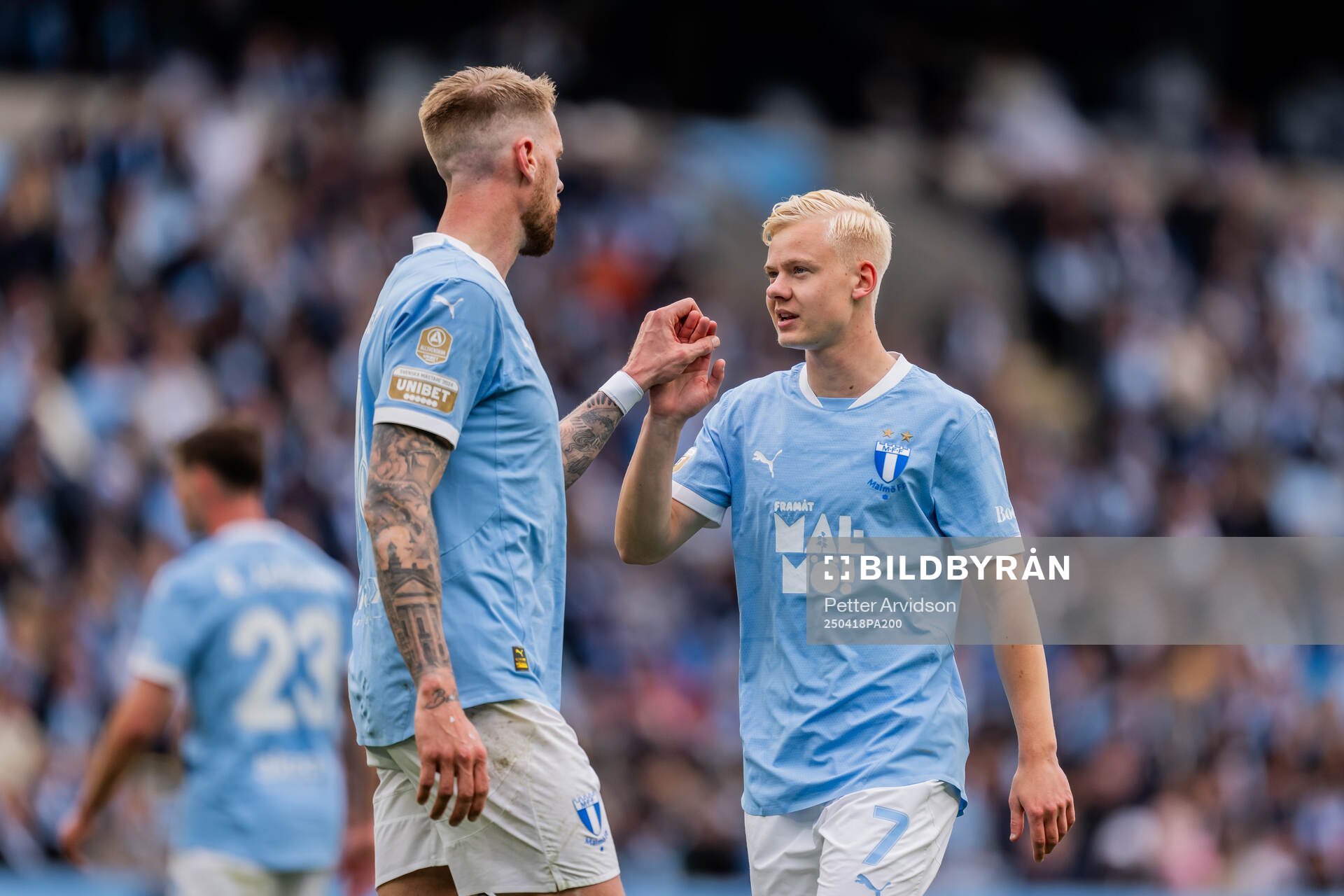 Malmö FFs Pontus Jansson och Otto Rosengren