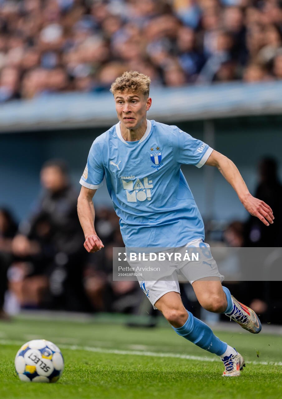 Malmö FFs Hugo Bolin