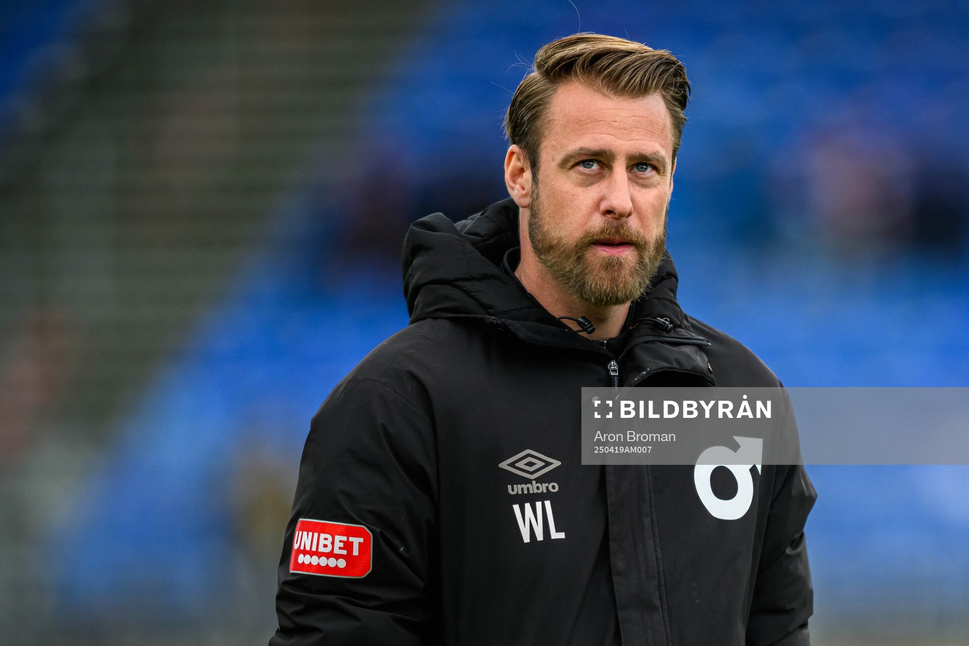 Degerfors tränare William Lundin
