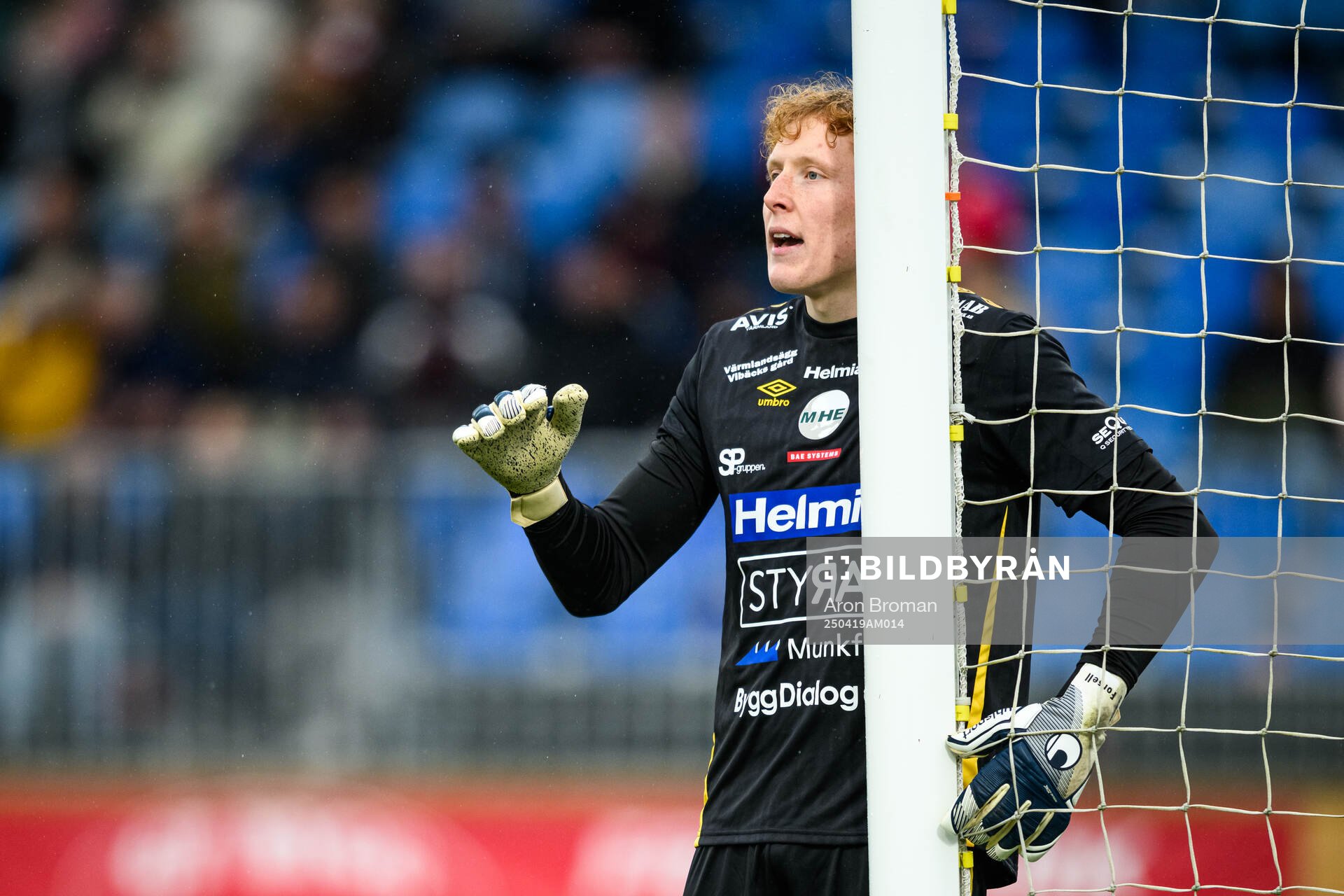 Degerfors målvakt Rasmus Forsell