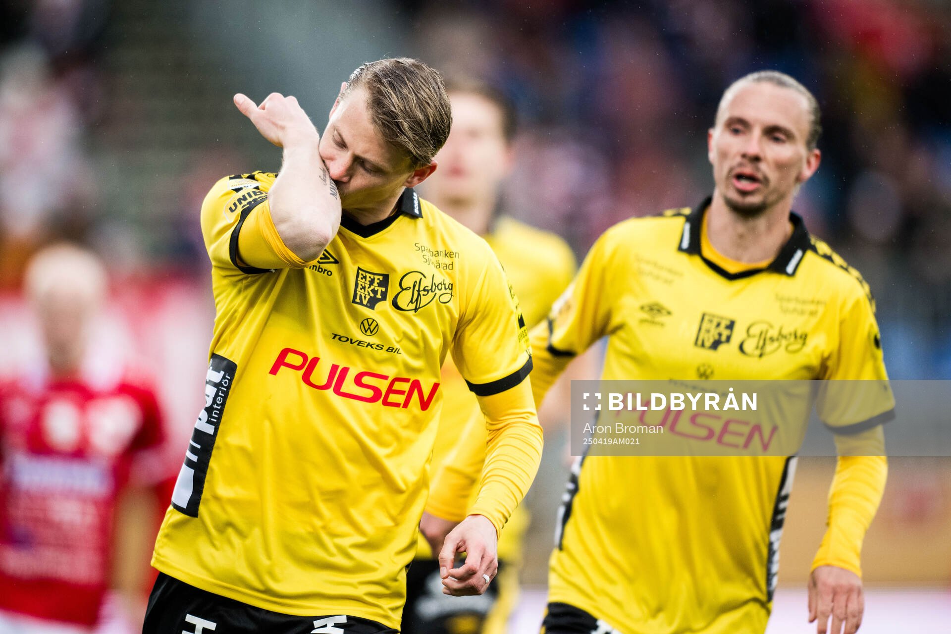 Elfsborgs Simon Hedlund jublar