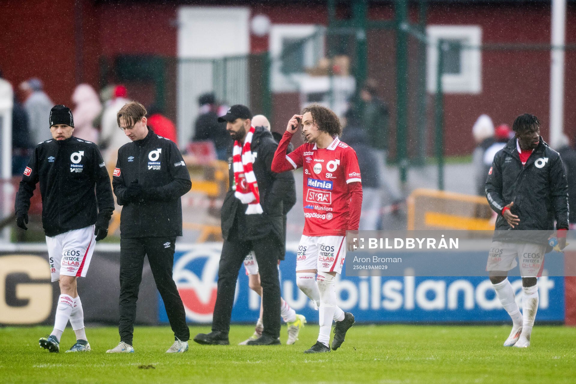 Degerfors spelare deppar