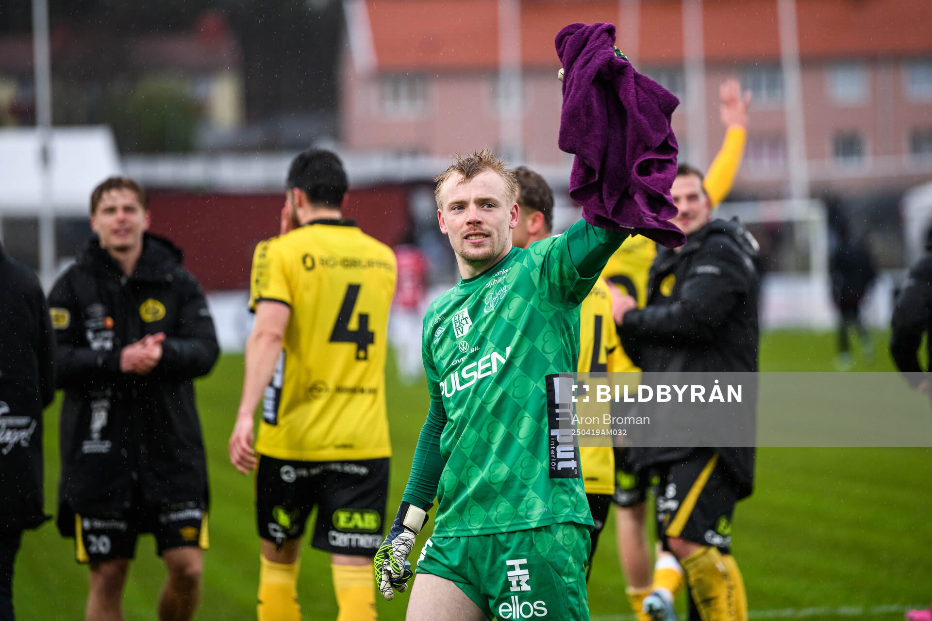 under fotbollsmatchen i Allsvenskan mellan Degerfors och