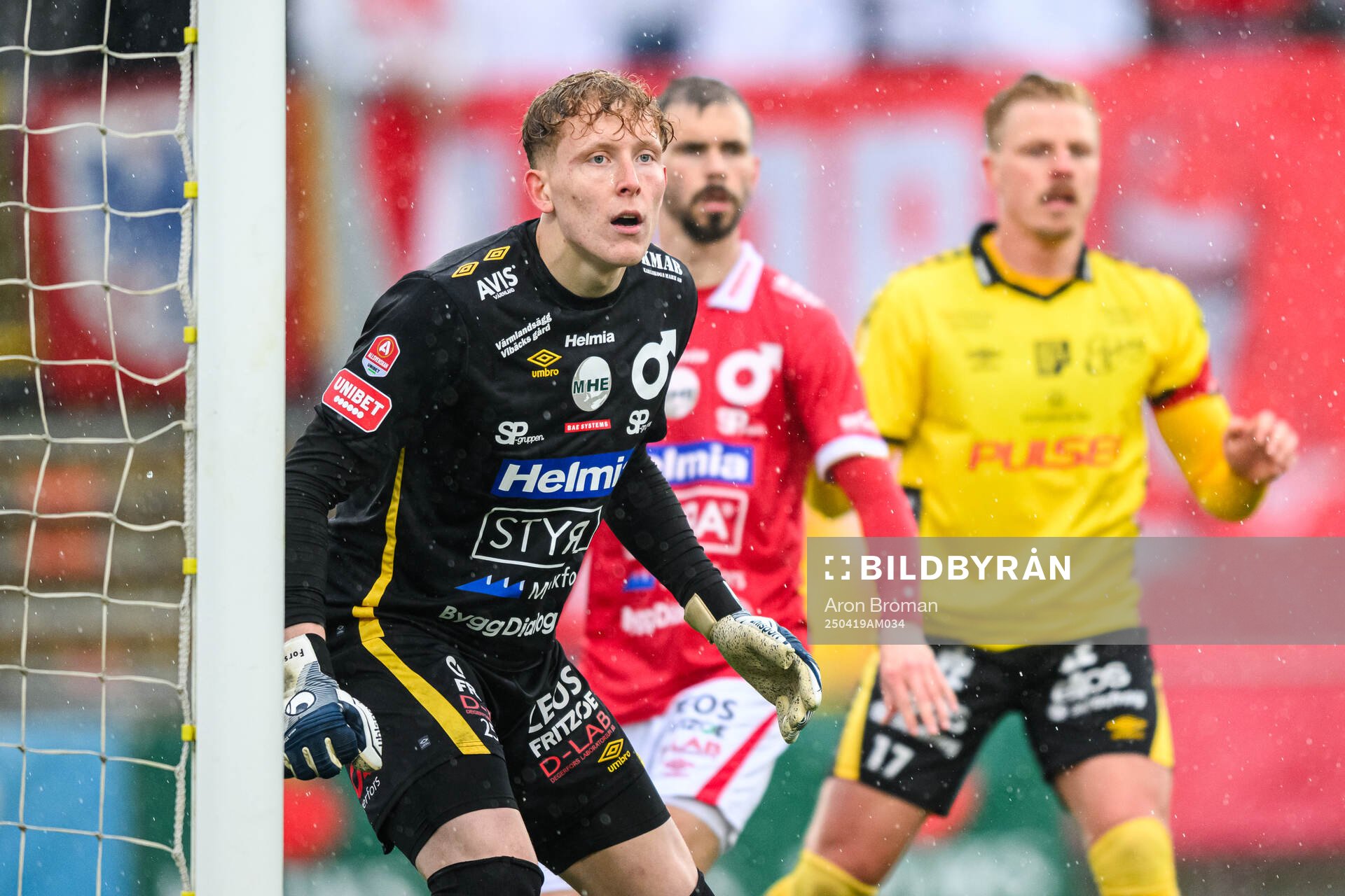 Degerfors målvakt Rasmus Forsell