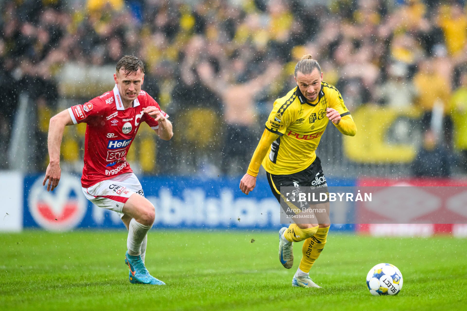 Degerfors Sebastian Ohlsson och Elfsborgs Niklas Hult