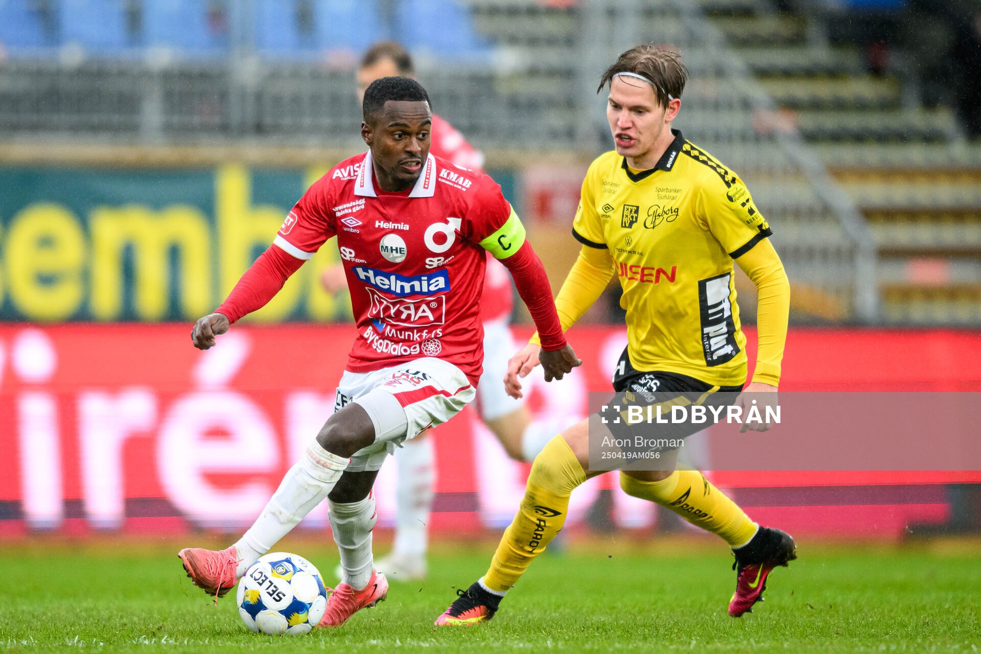 Degerfors Nahom Netabay och Elfsborgs Taylor Silverholt