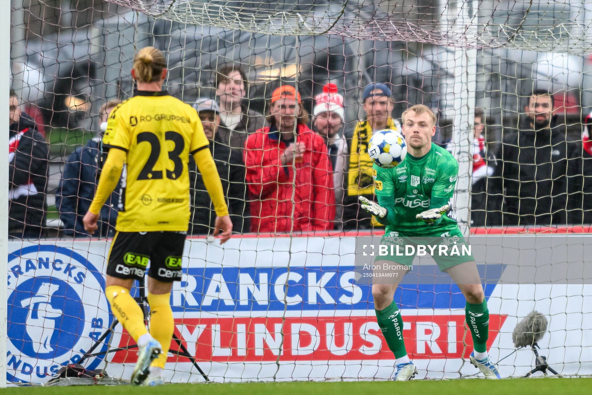 Elfsborgs målvakt Isak Pettersson