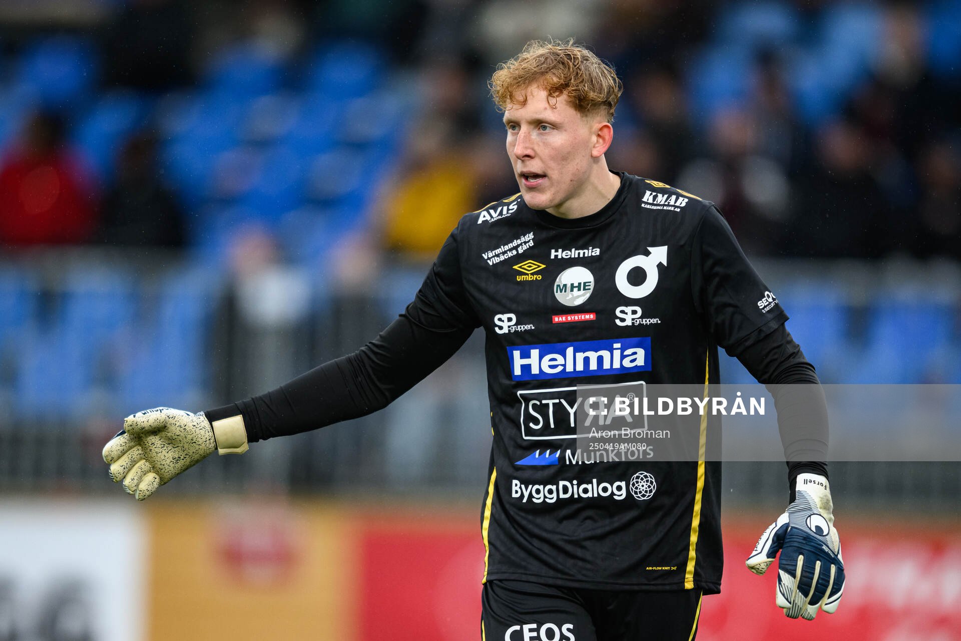 Degerfors målvakt Rasmus Forsell