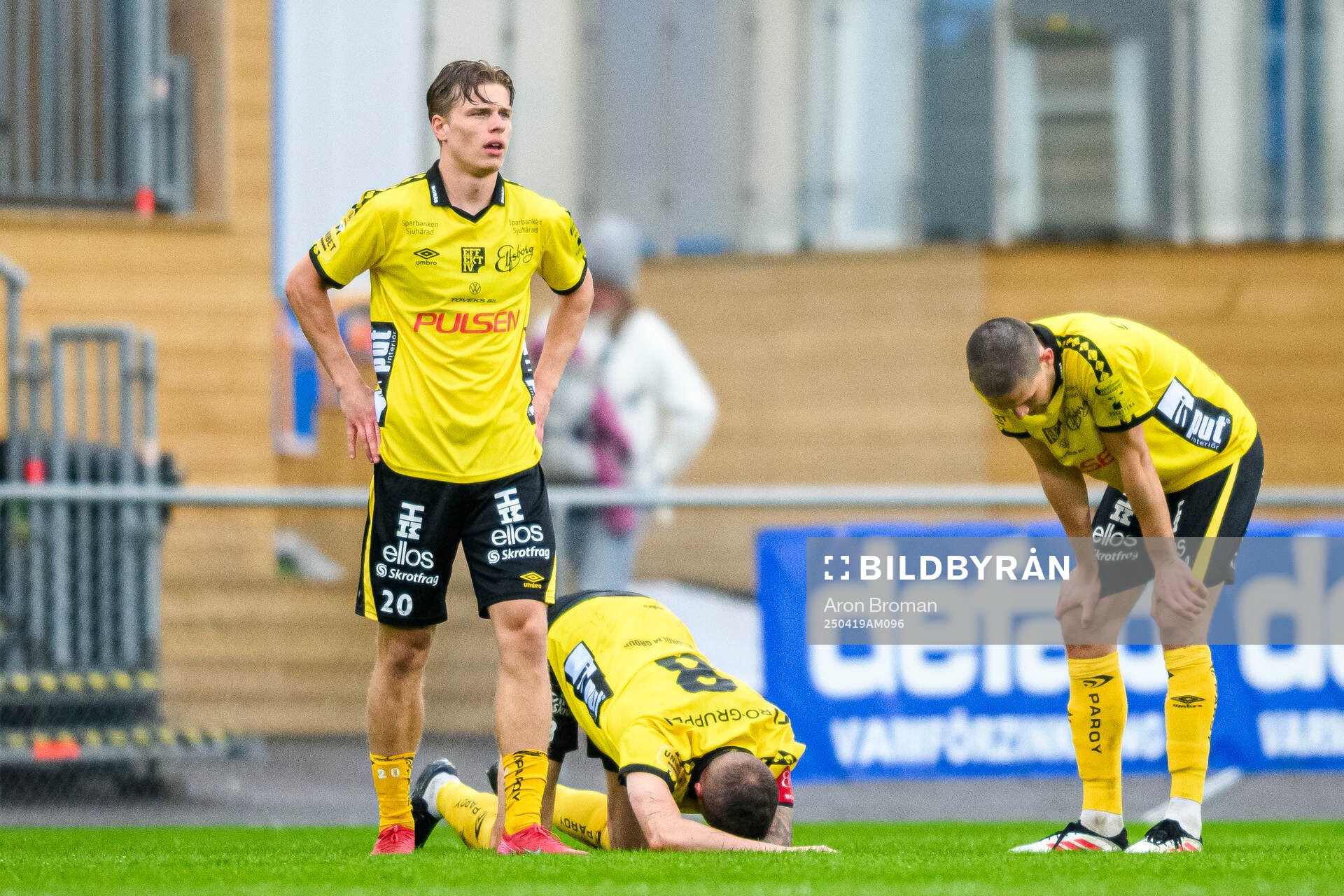 Elfsborgs Sebastian Holmen har ont