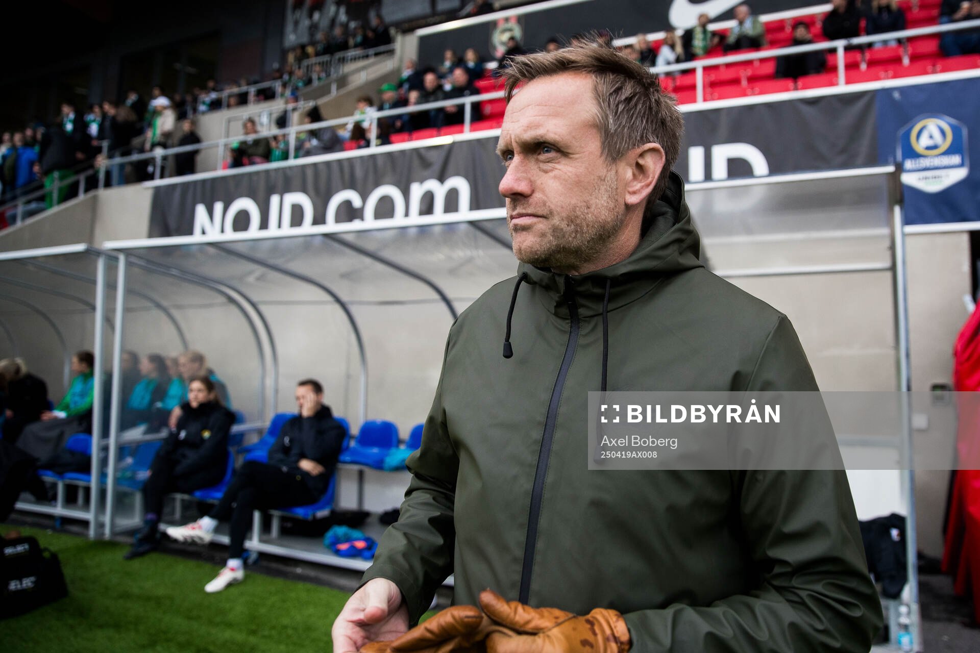 Hammarbys tränare Martin Sjögren