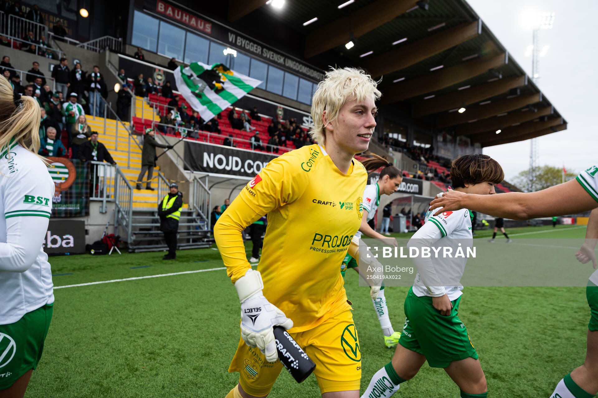 Hammarbys målvakt Moa Edrud