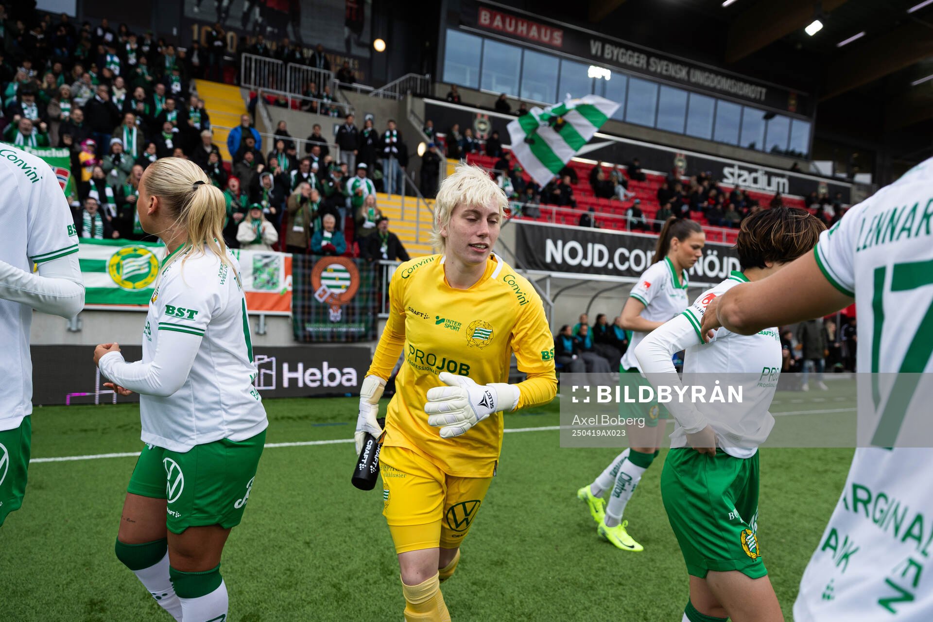 Hammarbys målvakt Moa Edrud