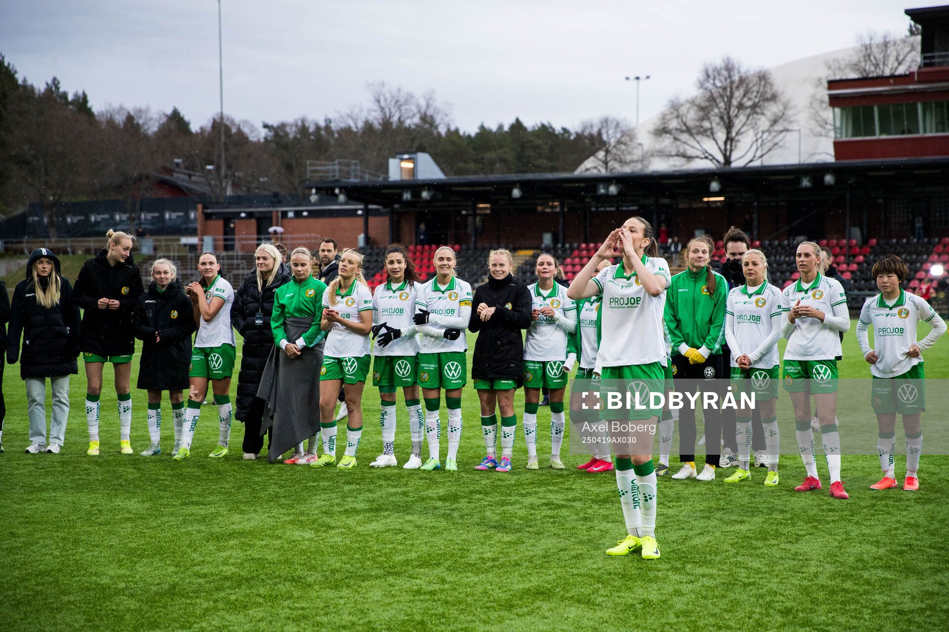 Hammarbys Bella Andersson jublar
