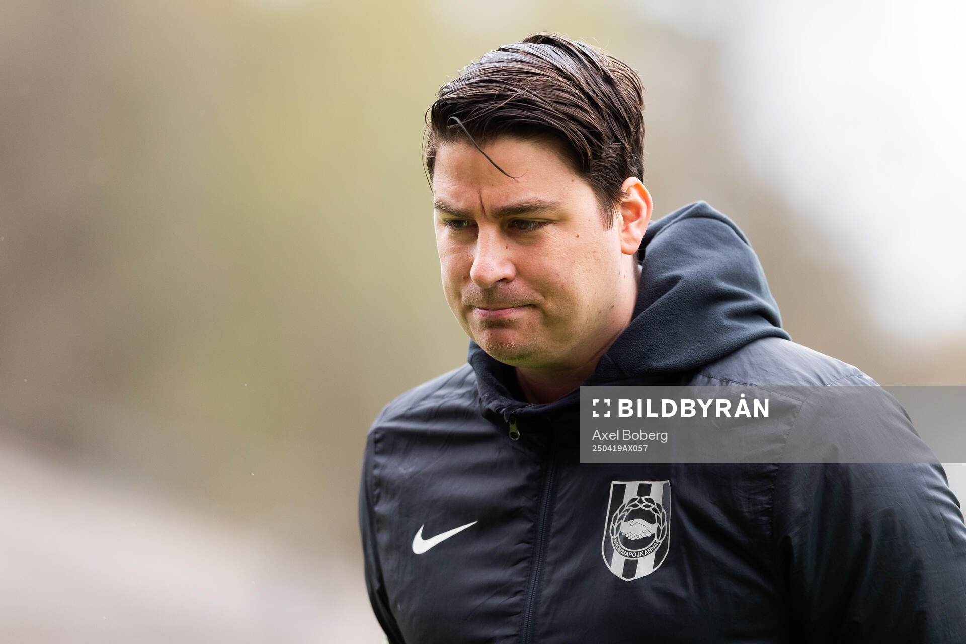 Brommapojkarnas assisterande tränare Lucas Riedel