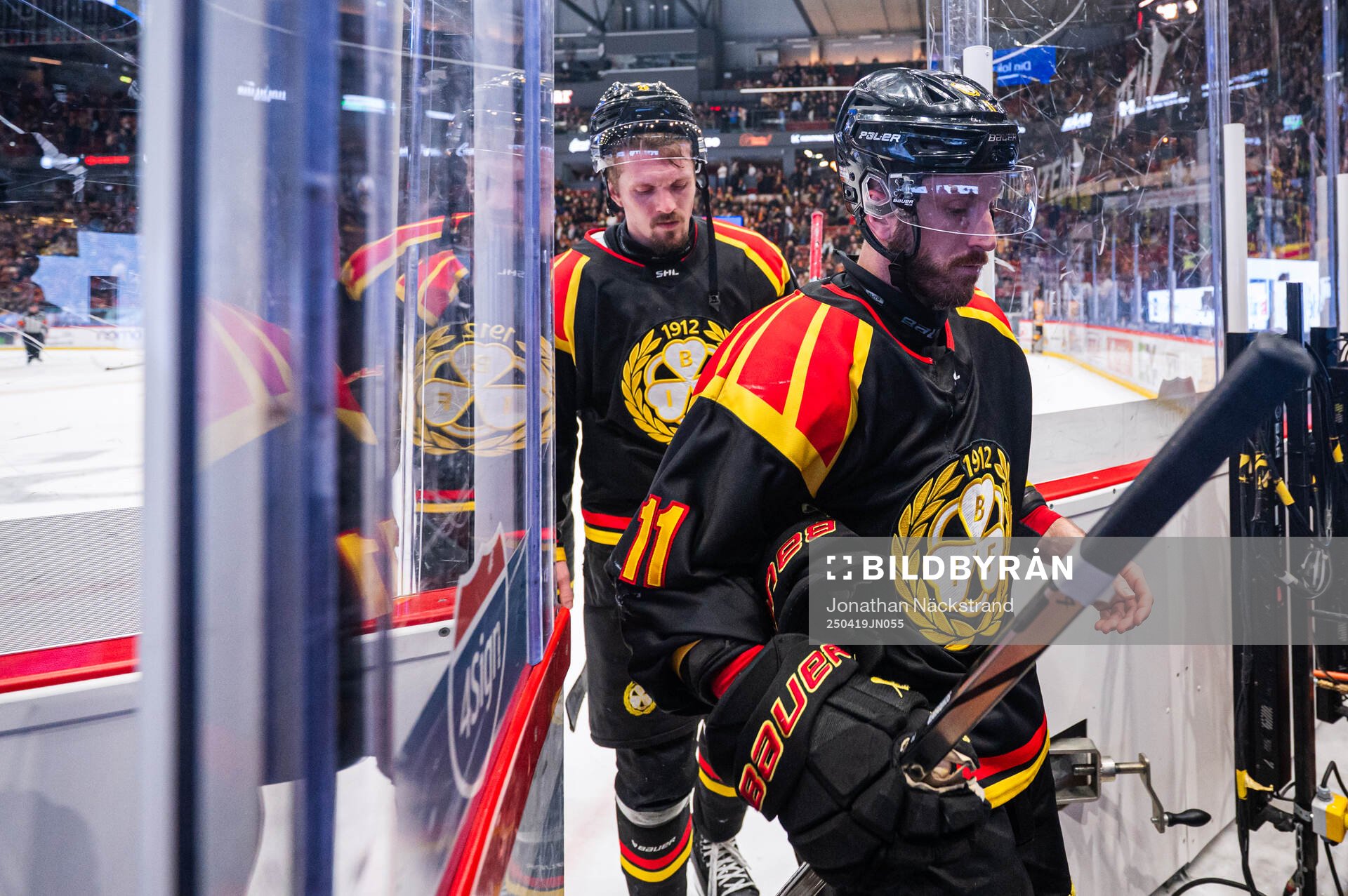 Brynäs Johannes Kinnvall och Jordan Schroeder