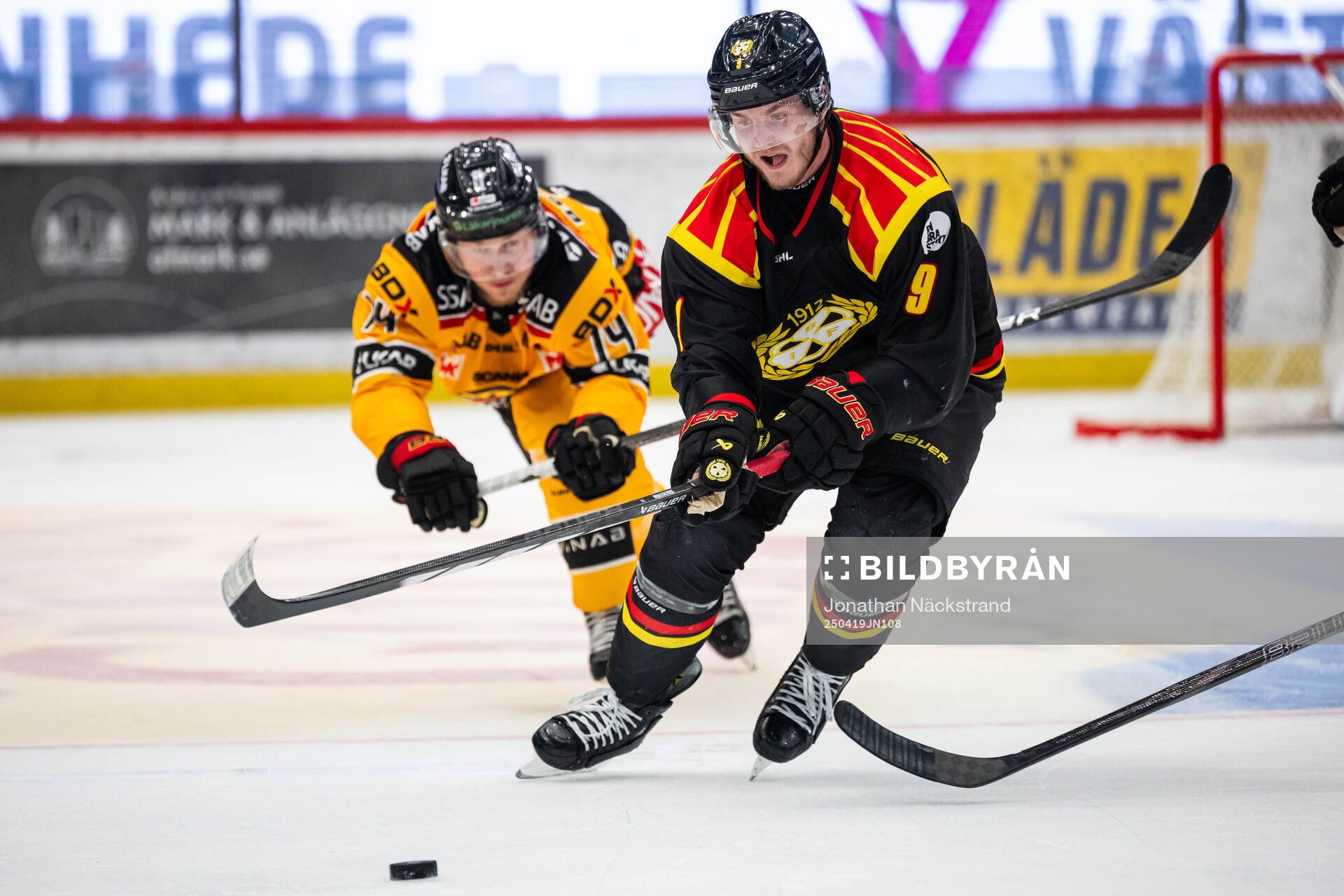 Luleås Jonas Berglund och Brynäs Victor Söderström