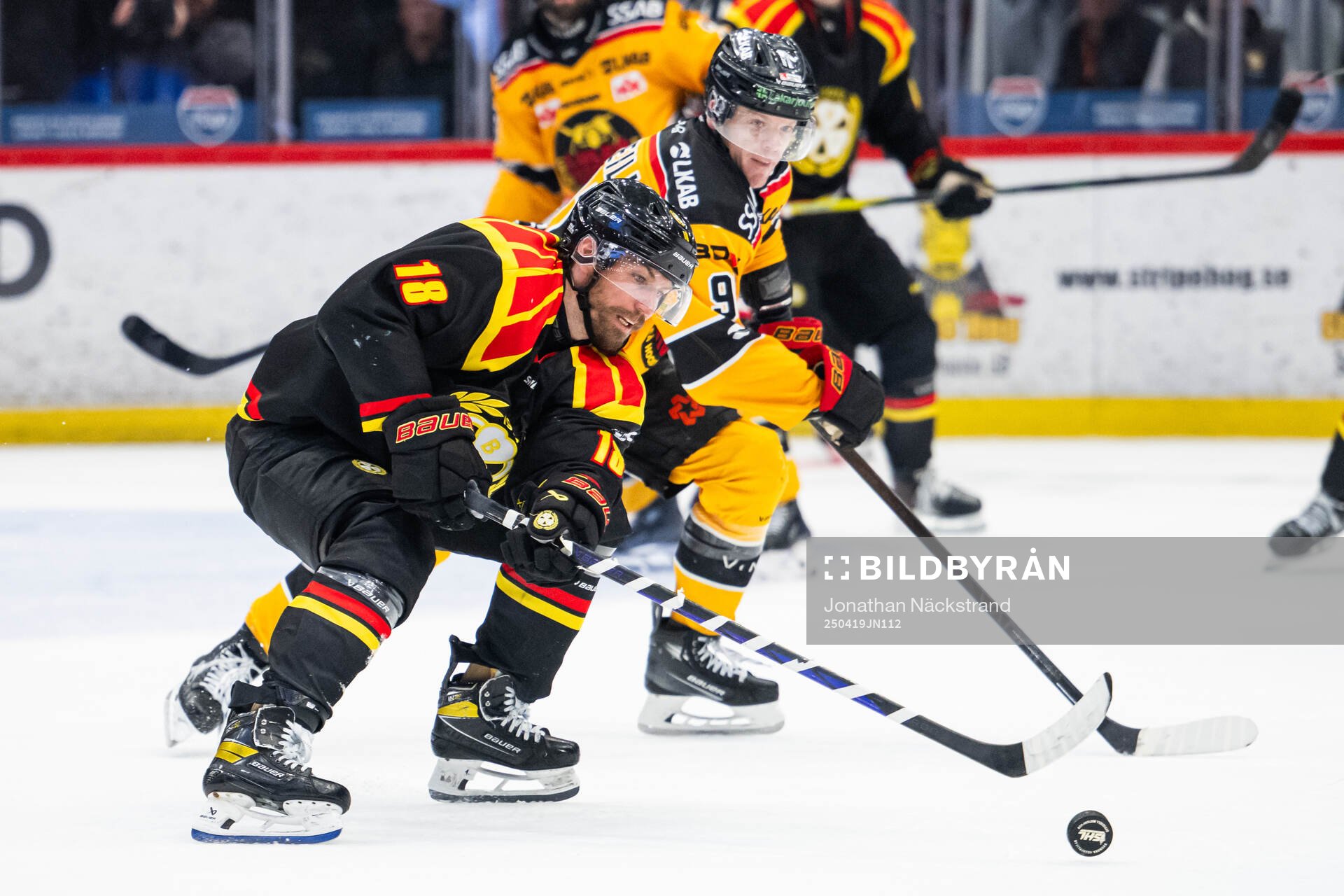 Brynäs Anton Rödin och Luleås Ludvig Jansson