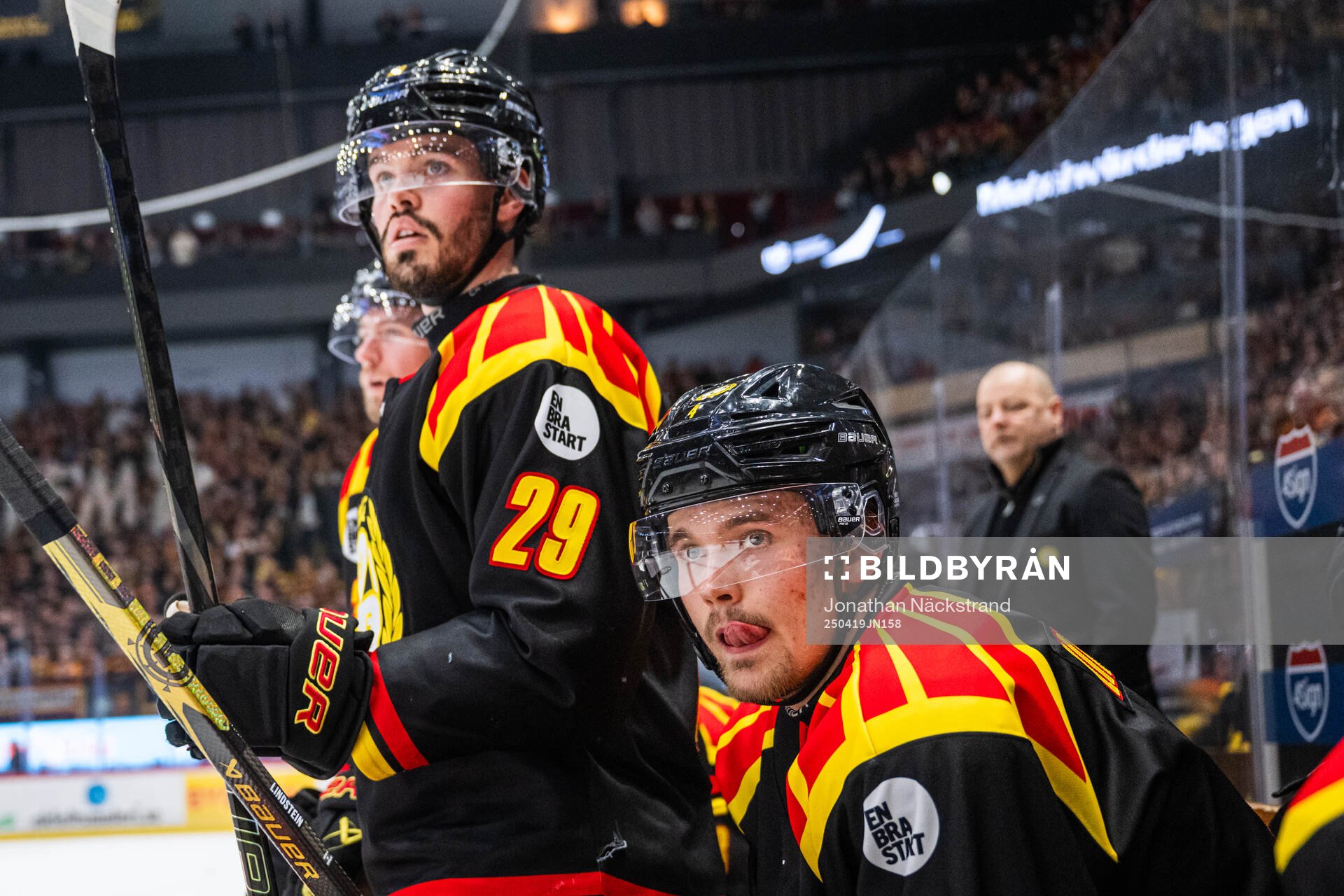 Brynäs Axel Andersson och Theo Lindstein