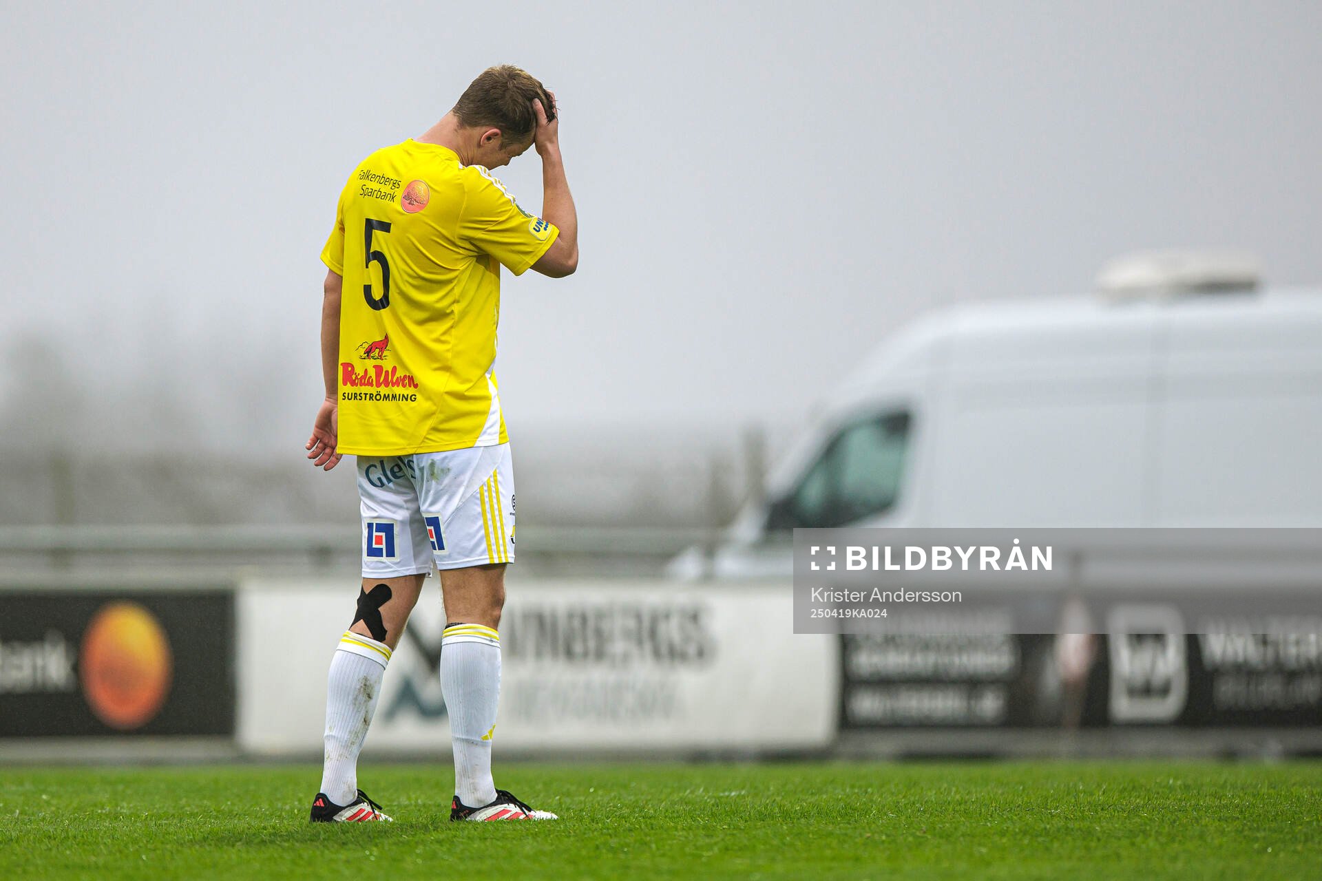 Falkenbergs Noel Hansson deppar