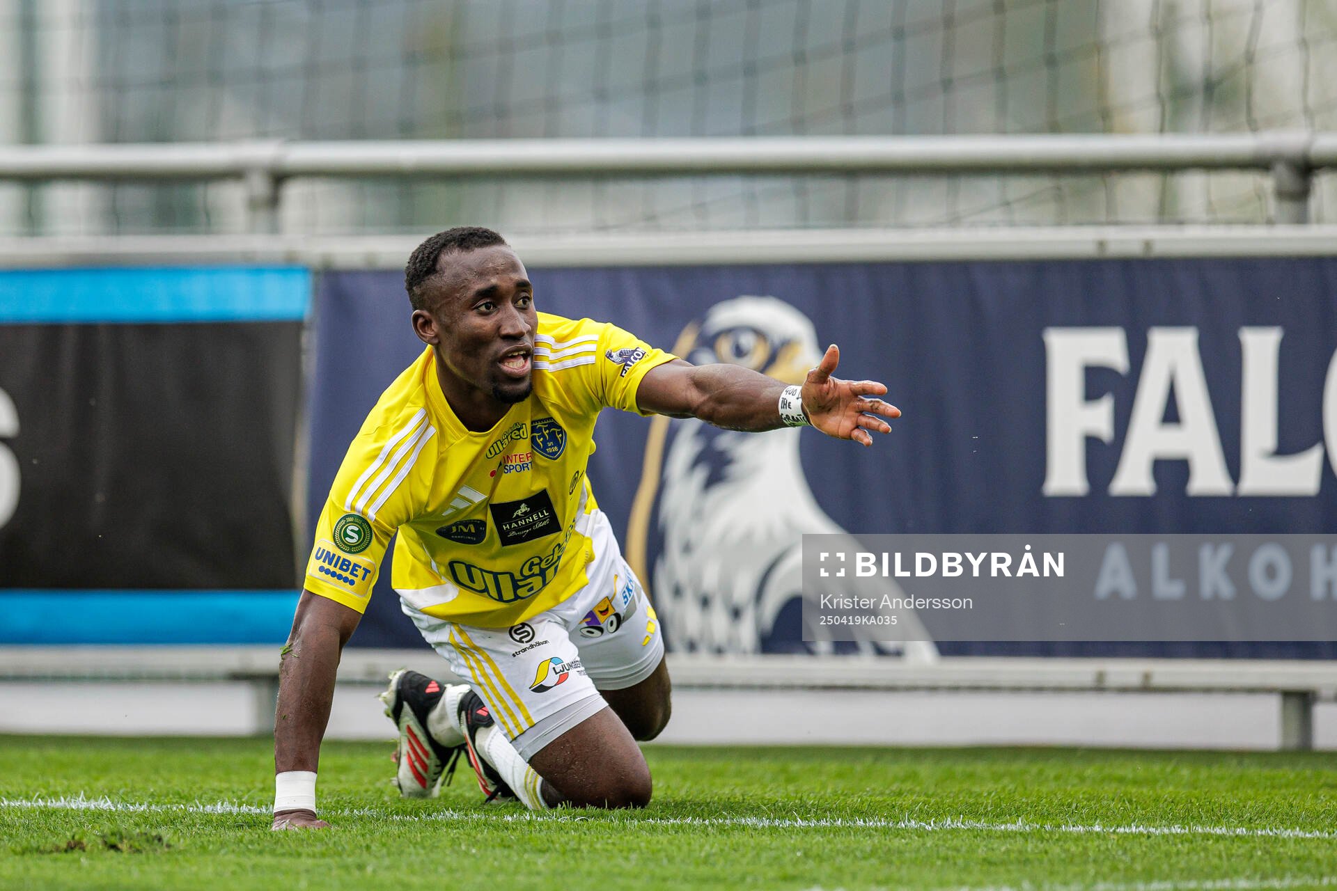 Falkenbergs Wanbe Godwin Aguda