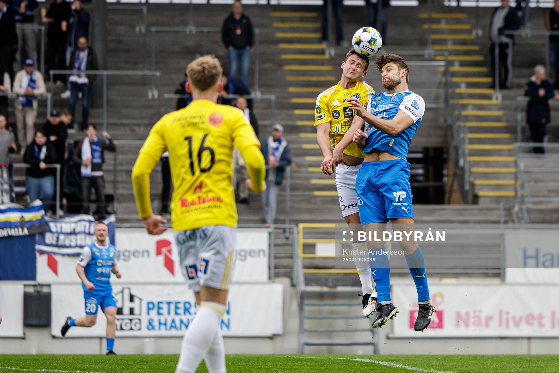 Falkenbergs Noel Hansson och Oddevolds Erik Hedenquist