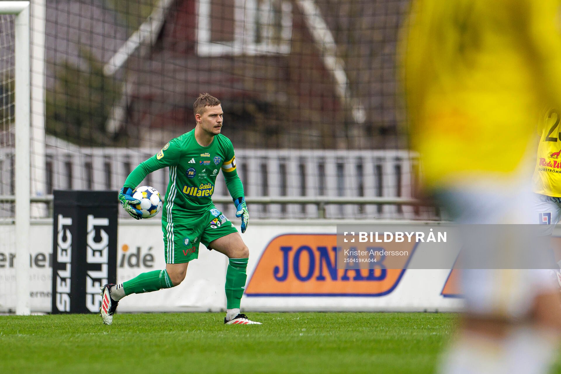 Falkenbergs målvakt Anton Andersson