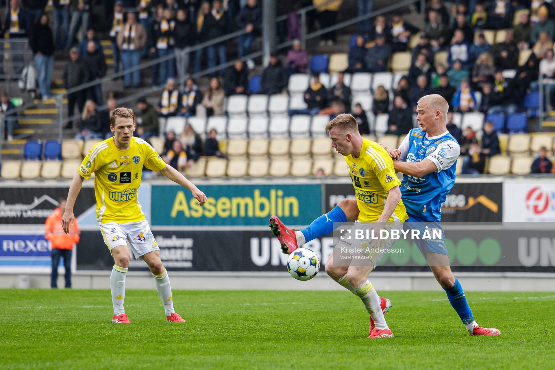 Falkenbergs Lucas Sibelius och Oddevolds Olle Kjellman