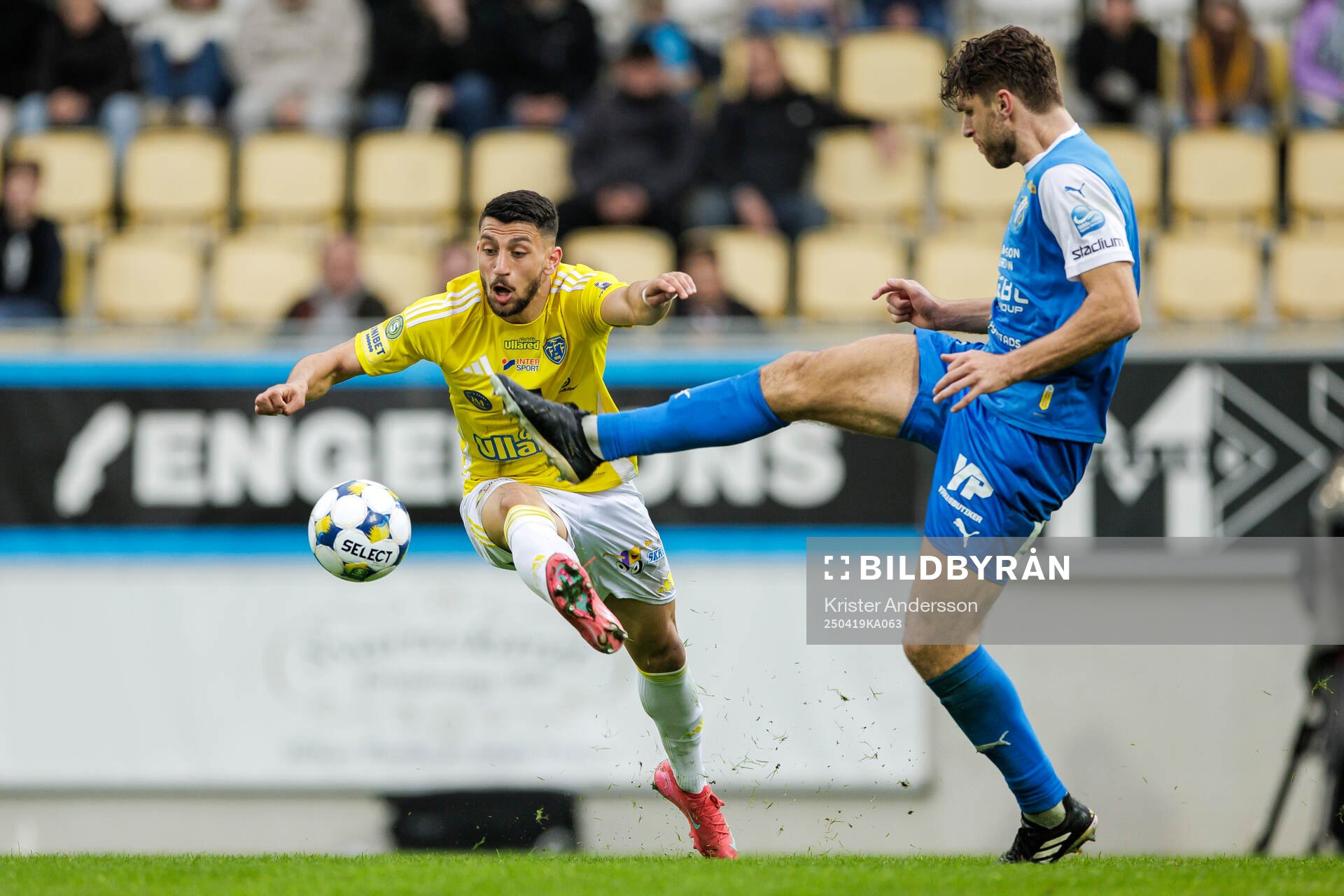 Falkenbergs Leonardo Farah Shahin och Oddevolds Erik