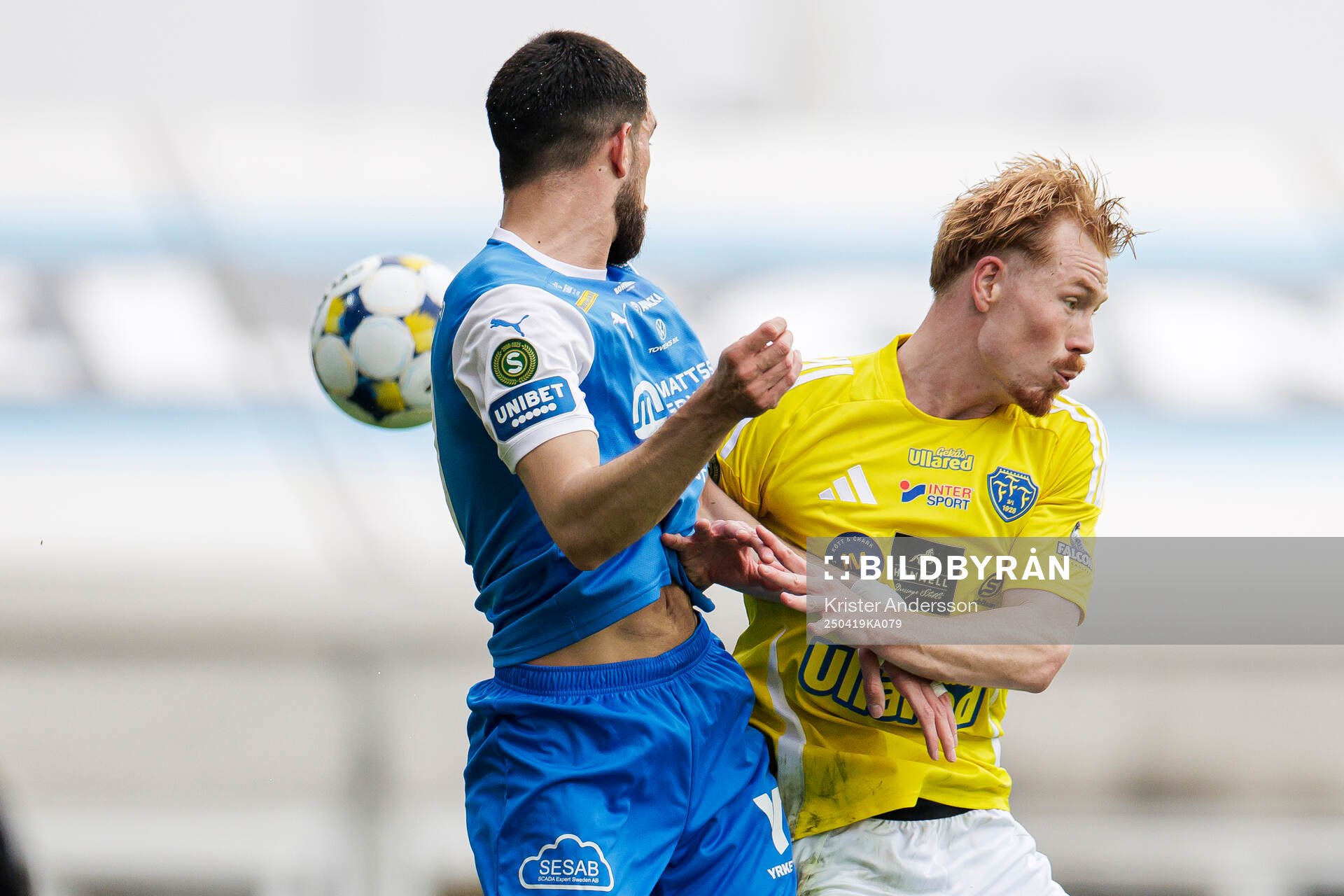 Oddevolds Daniel Krezic och Falkenbergs Linus Borgström
