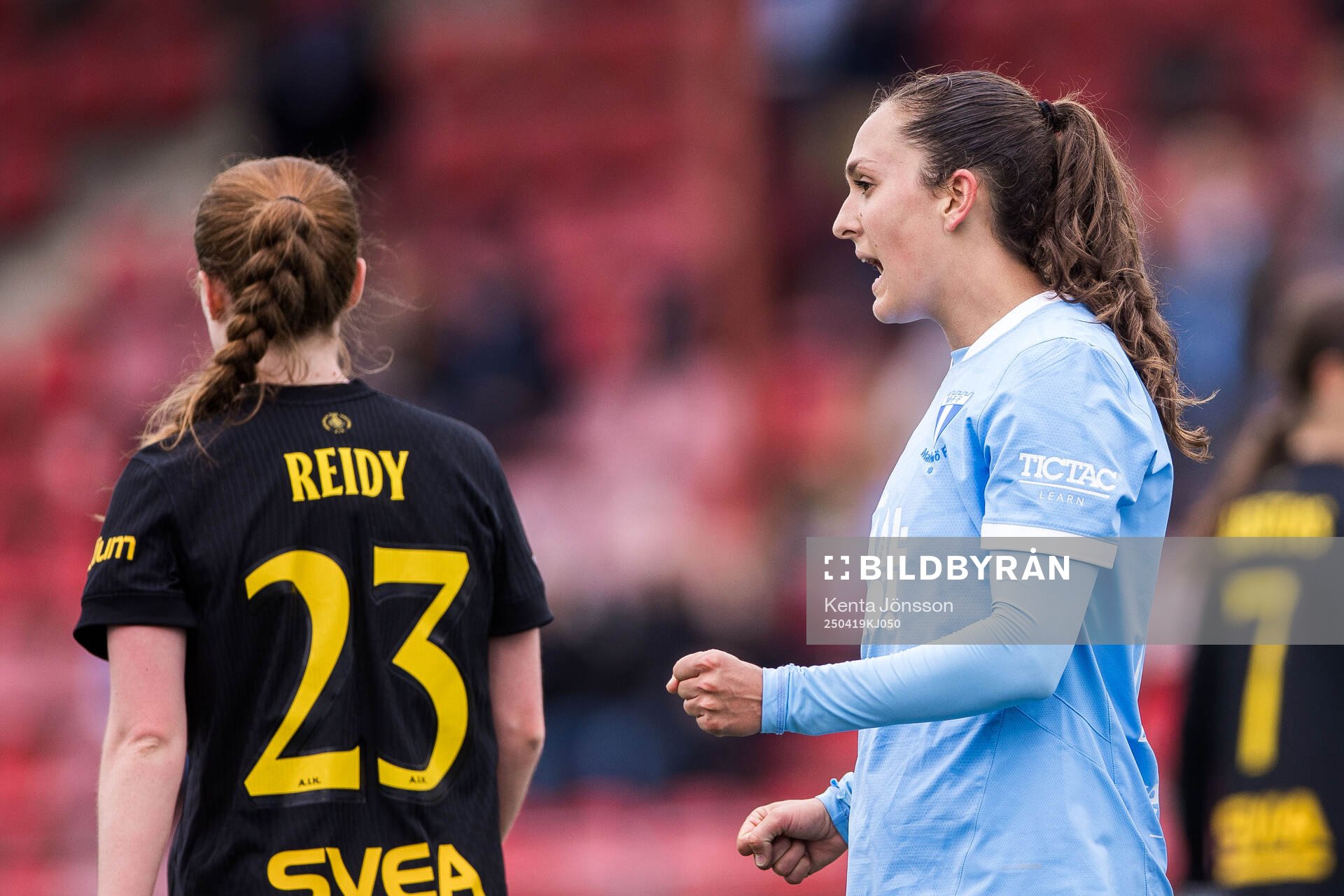 Malmö FFs Isabella D’Aquila jublar