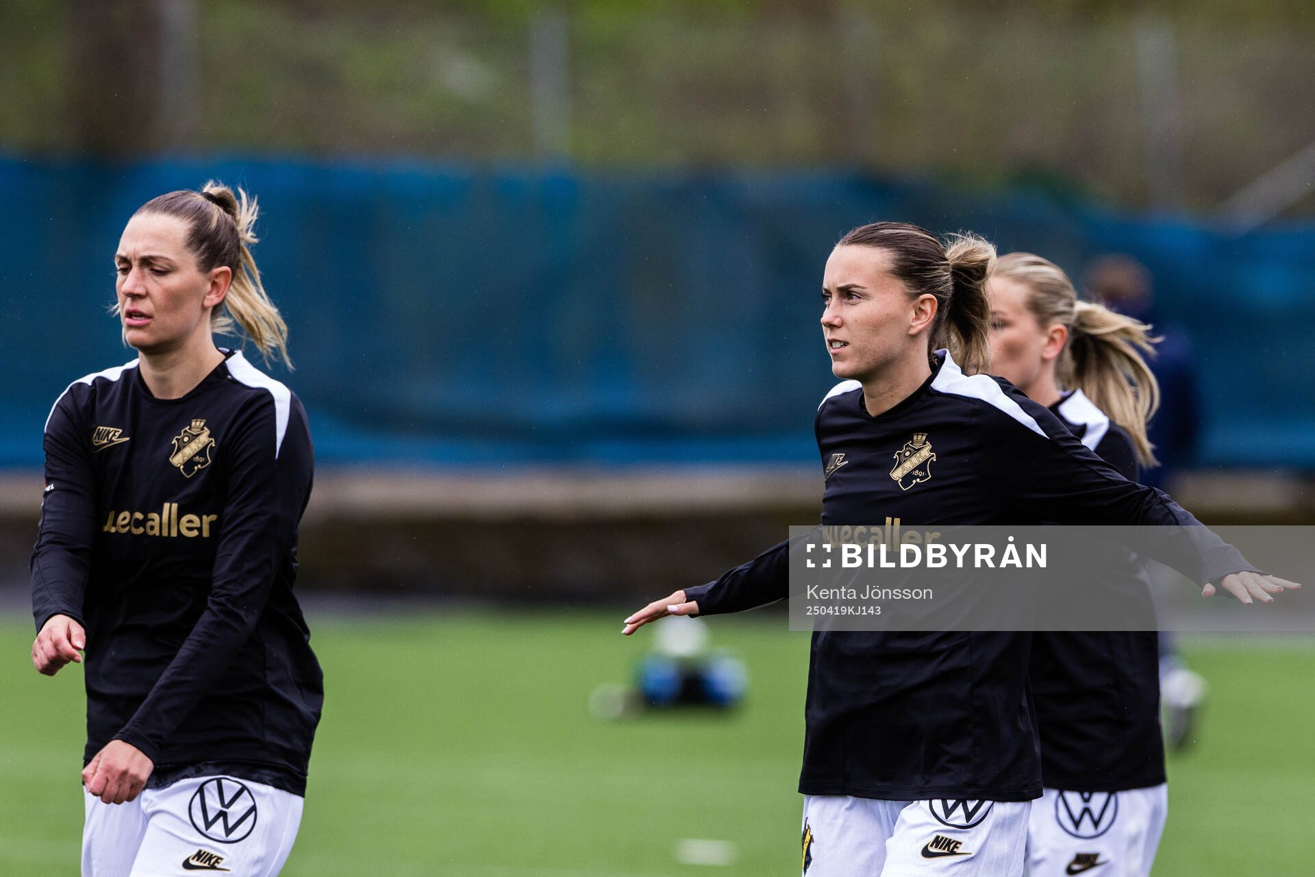 AIKs Jennie Nordin och Adelisa Grabus