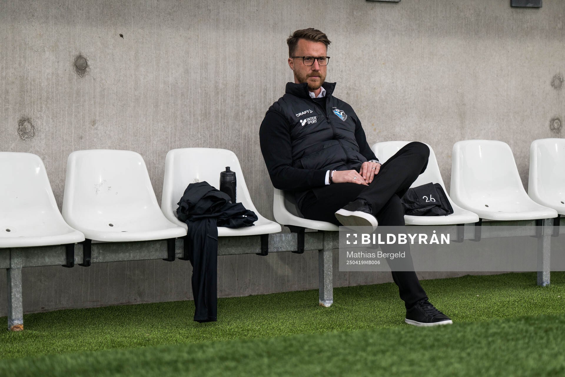 Växjö DFFs huvudtränare Olof Unogård