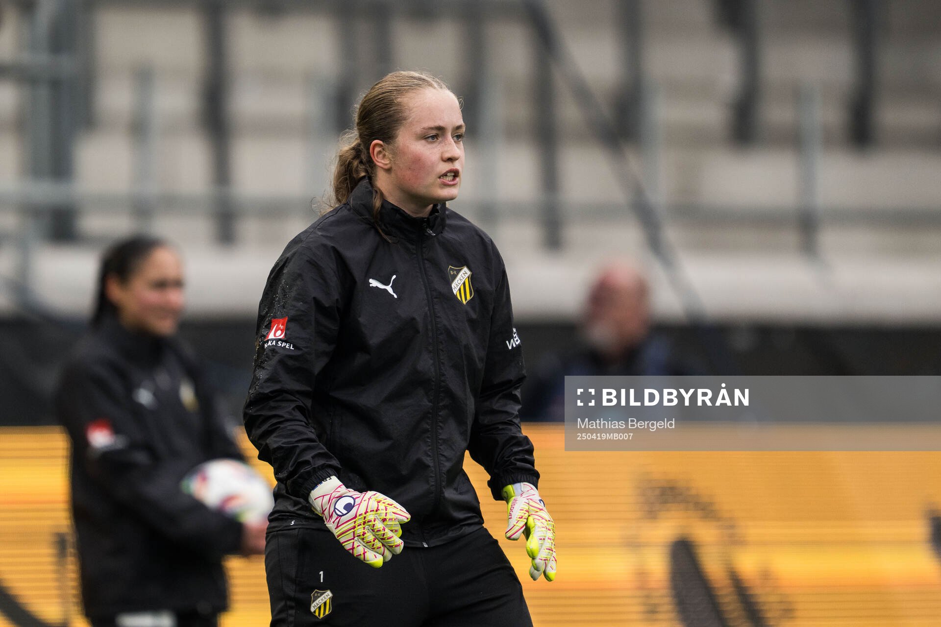 Häckens målvakt Fanney Birkisdottir