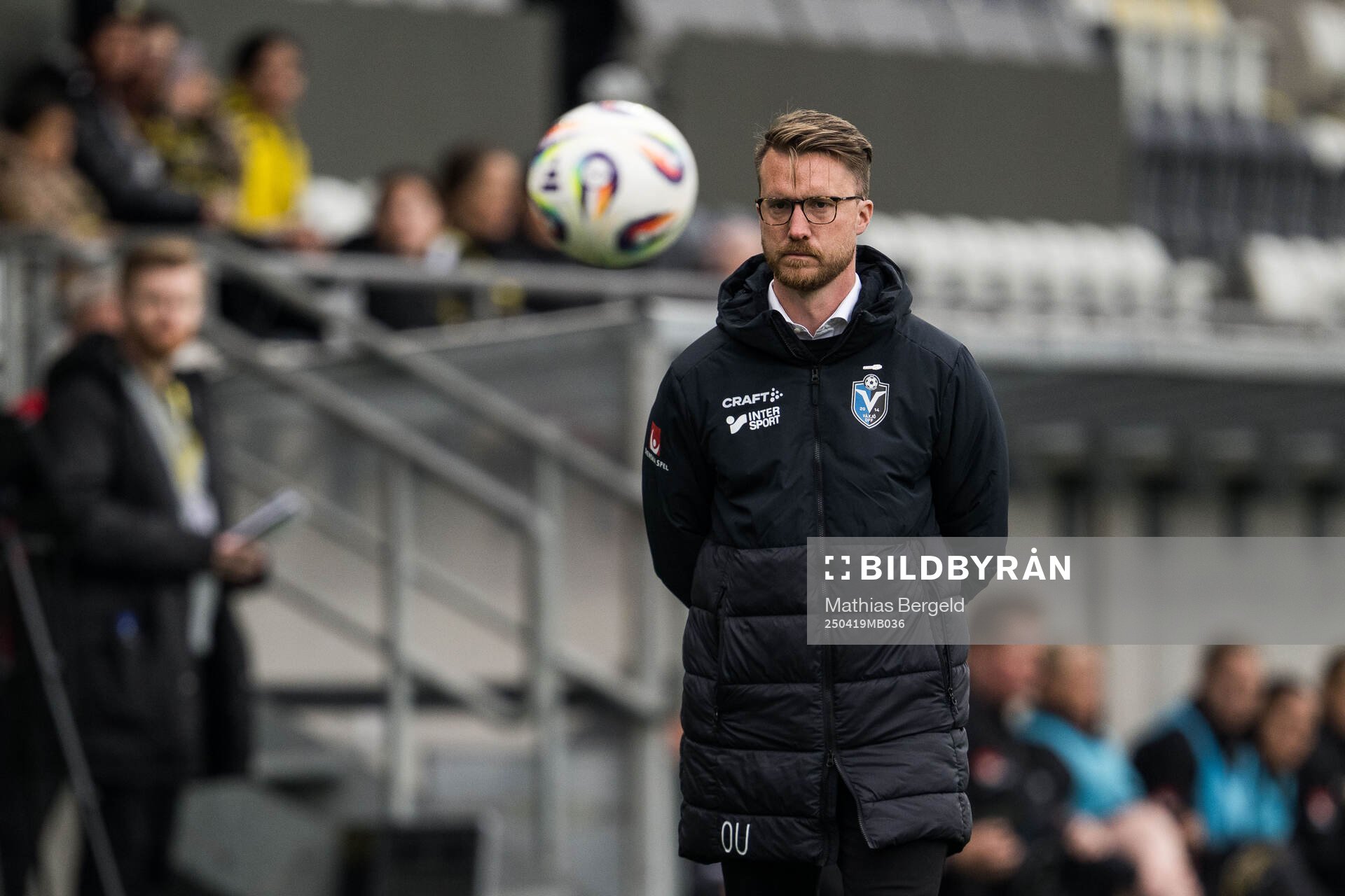 Växjö DFFs huvudtränare Olof Unogård