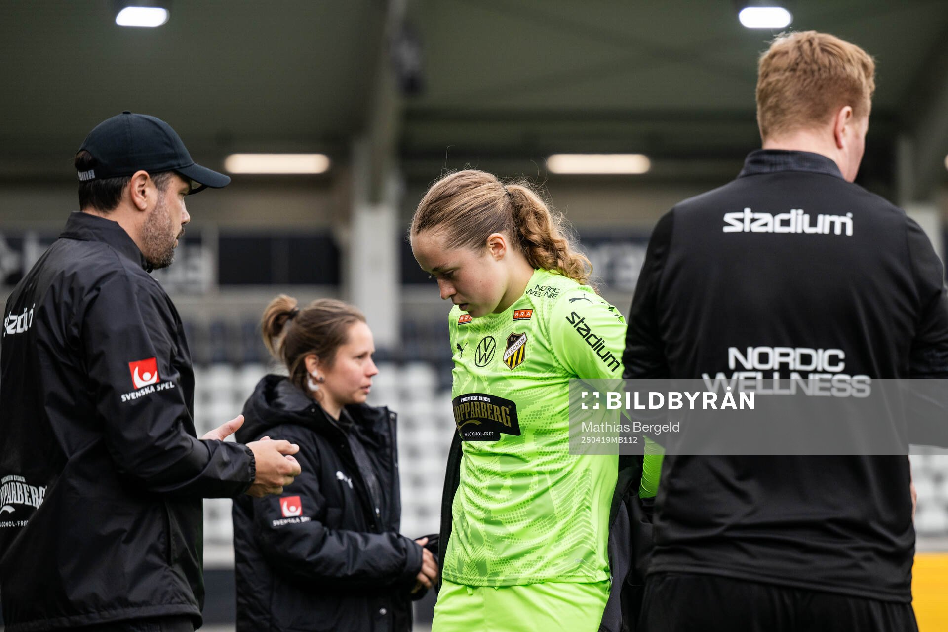 Häckens målvakt Fanney Birkisdottir