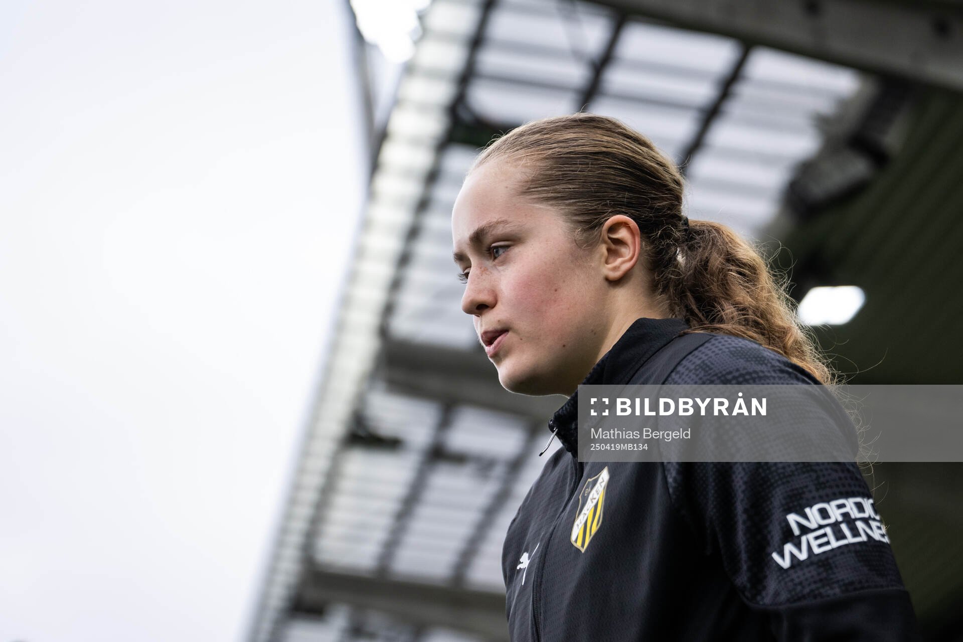Häckens målvakt Fanney Birkisdottir