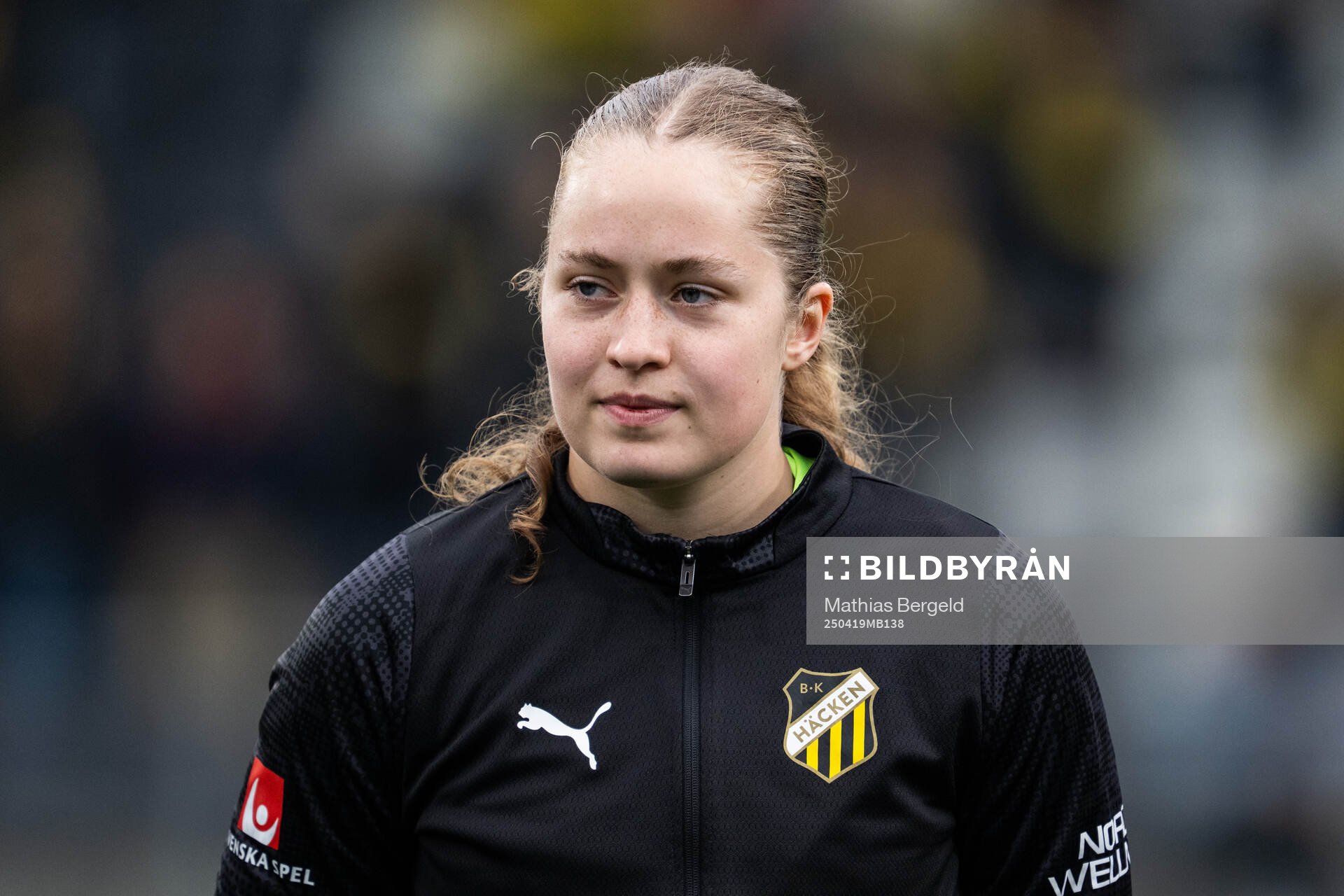 Häckens målvakt Fanney Birkisdottir