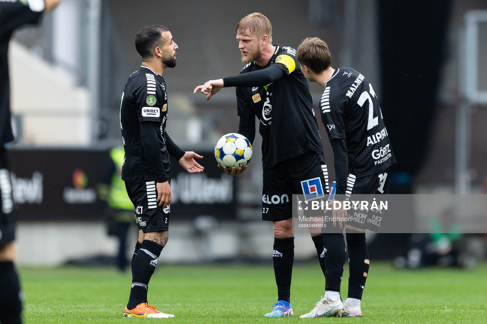 Örebros Alai Hussain Ghasem, Karl Holmberg och Linus