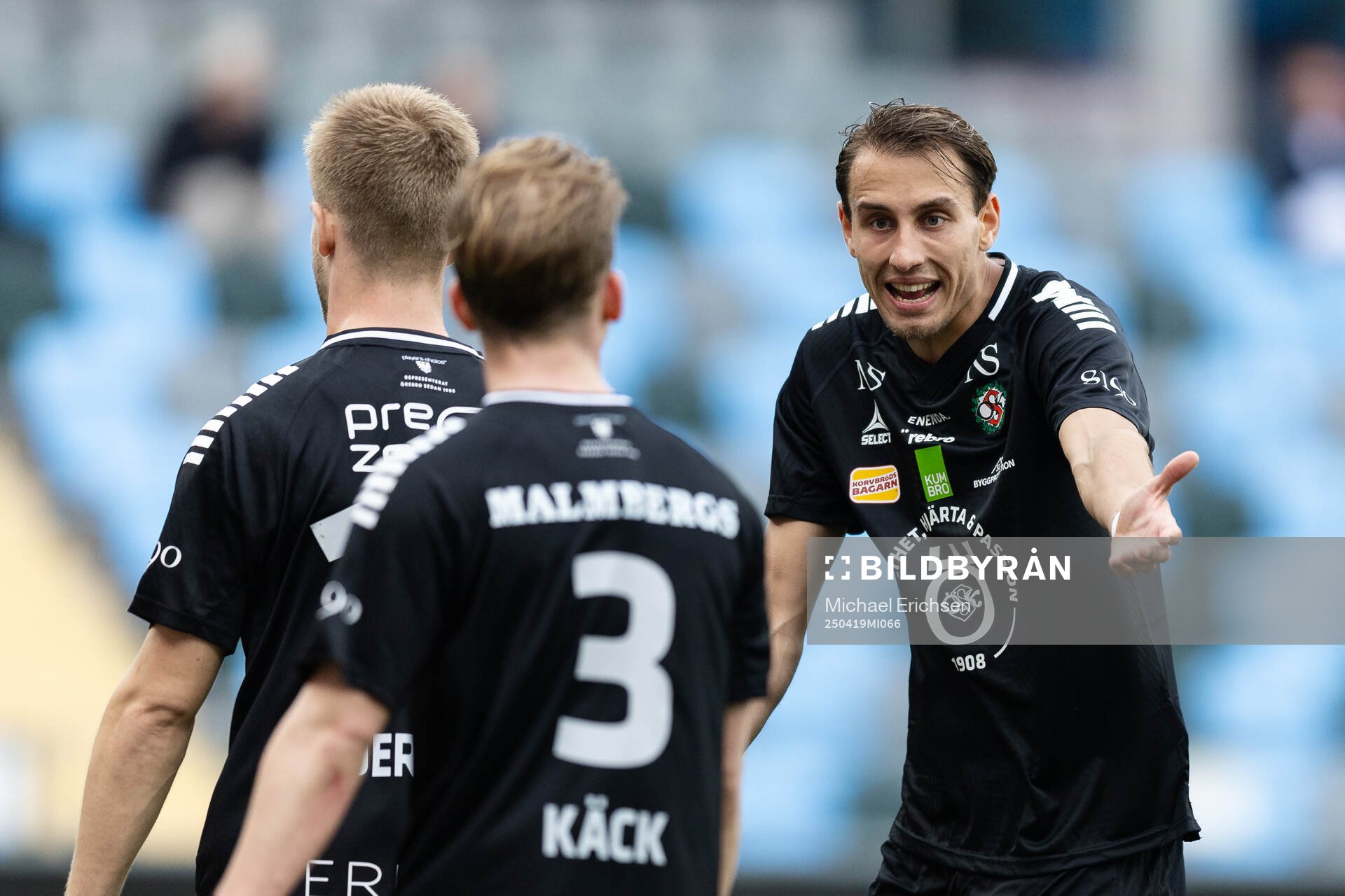 Örebros Melvin Bajrovic och Oskar Käck