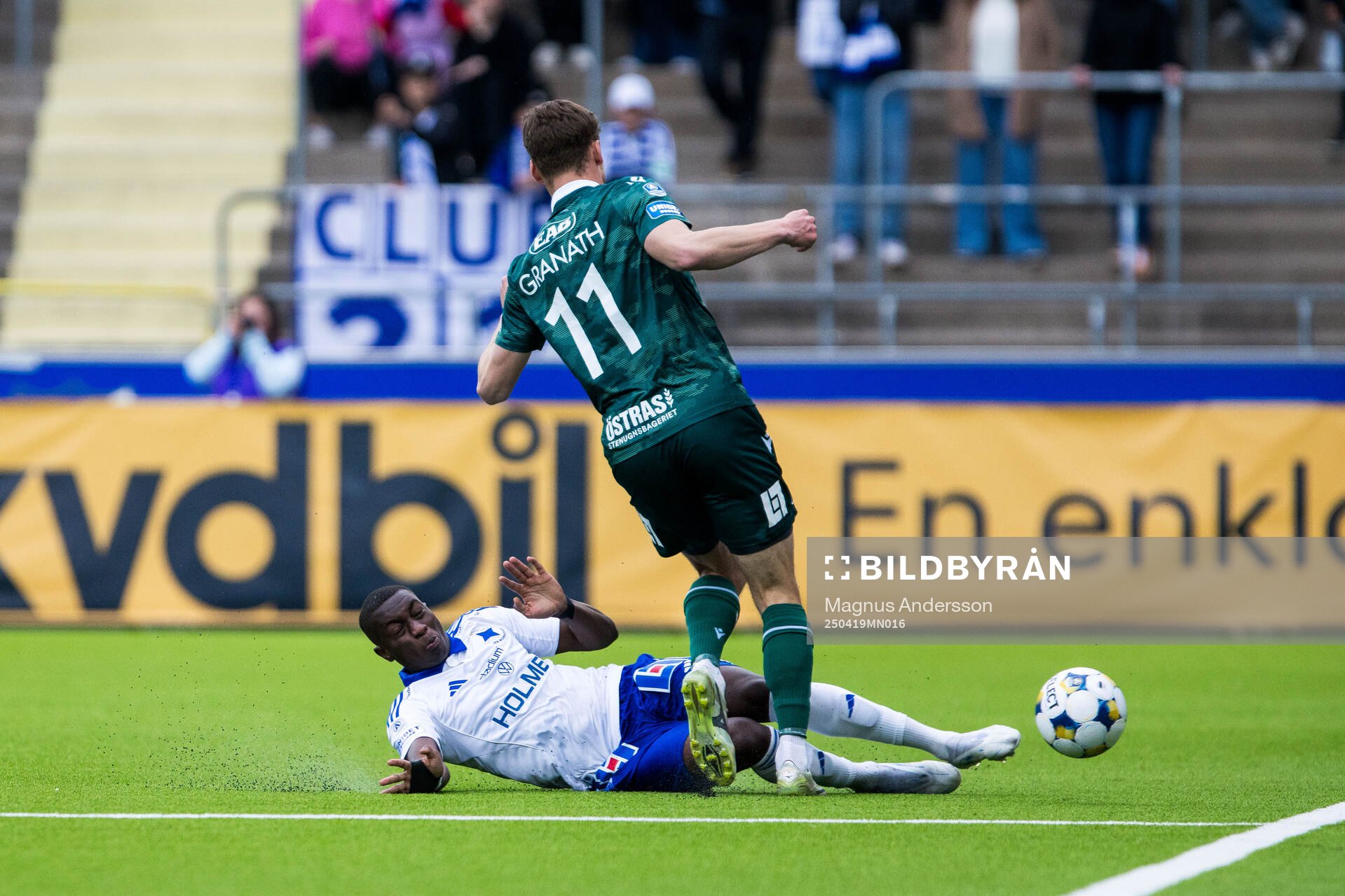 IFK Norrköpings Yahya Kalley och Halmstads Villiam Granath
