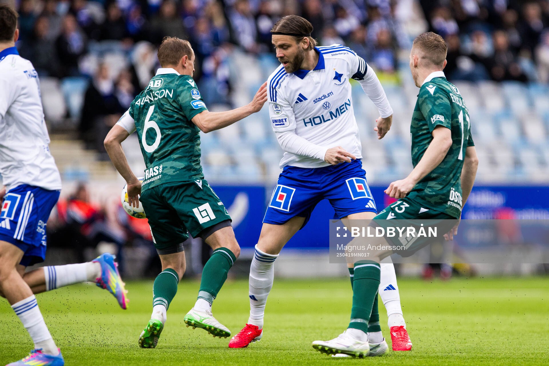 Halmstads Joel Allansson och IFK Norrköpings Christoffer